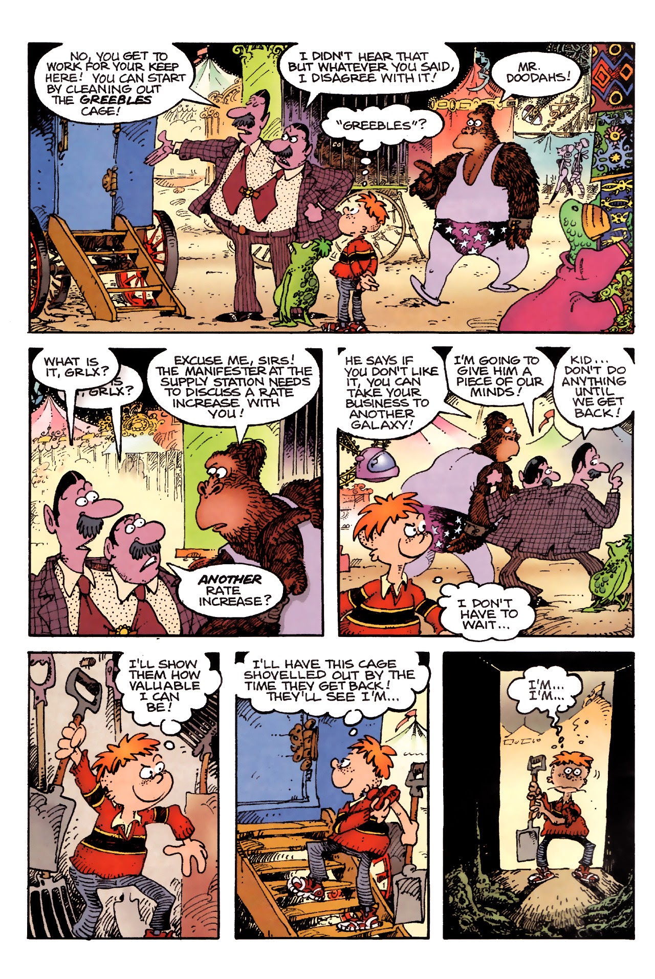 Read online Space Circus comic -  Issue #2 - 4