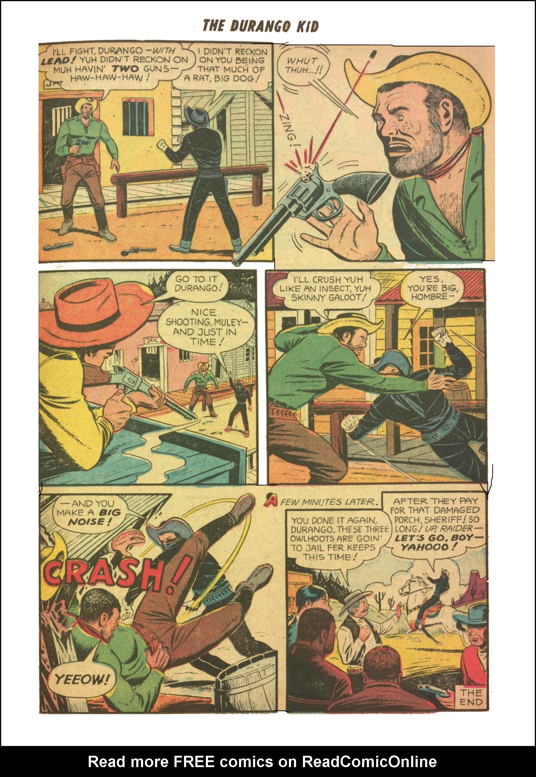 Read online Charles Starrett as The Durango Kid comic -  Issue #27 - 17