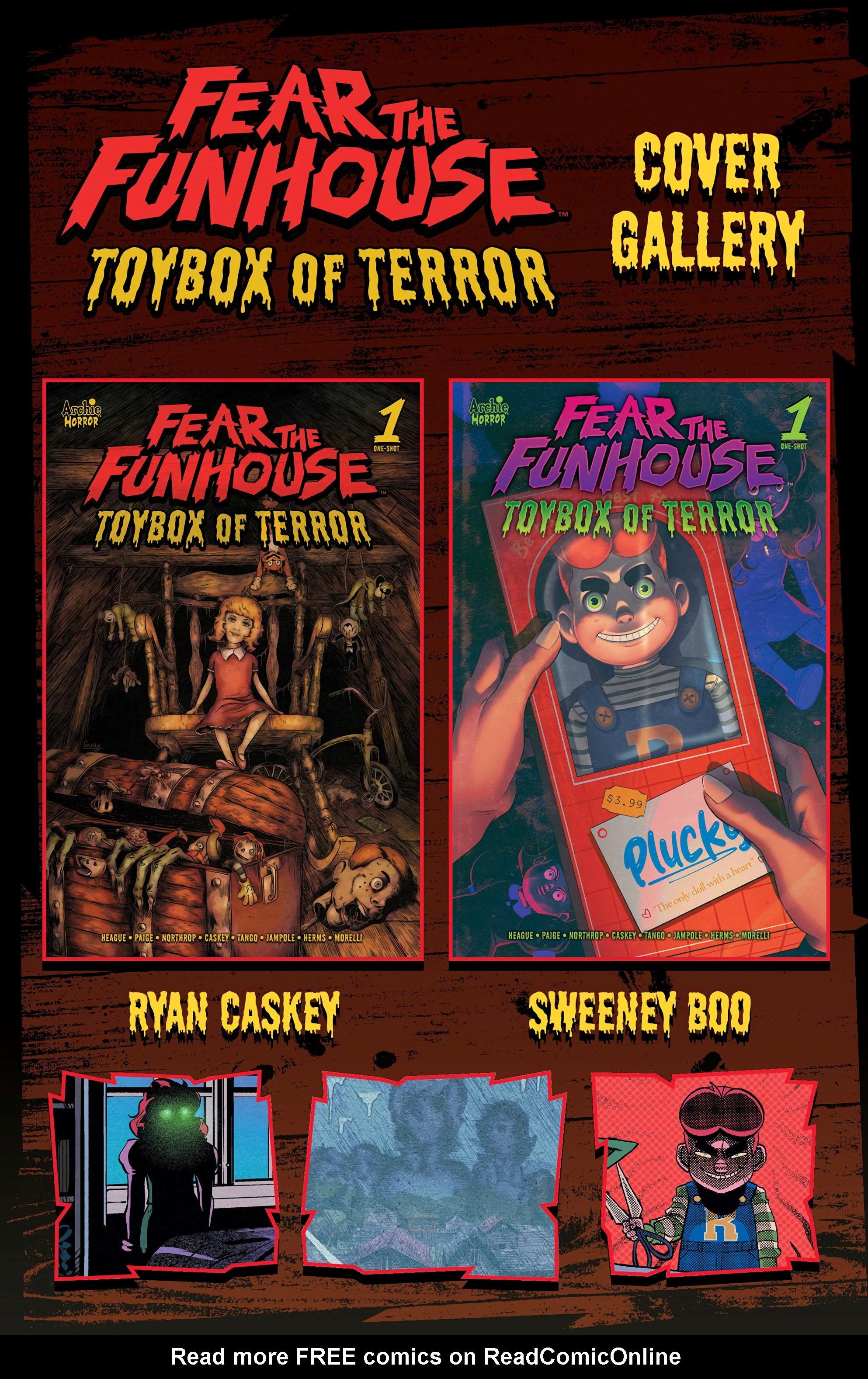 Read online Fear the Funhouse: Toybox of Terror comic -  Issue # Full - 24