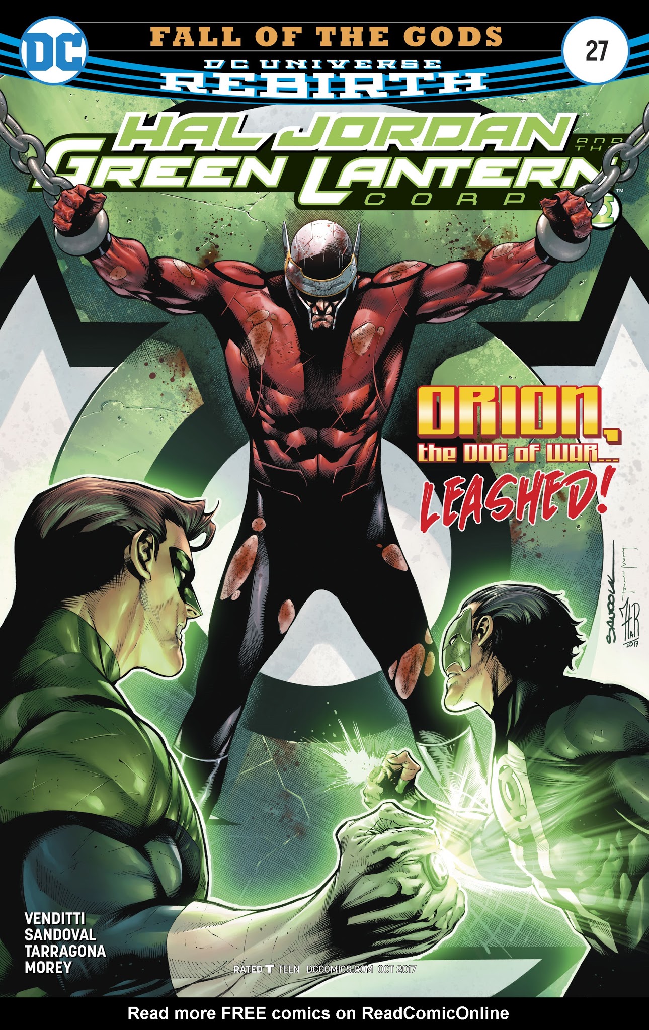 Read online Hal Jordan And The Green Lantern Corps comic -  Issue #27 - 1