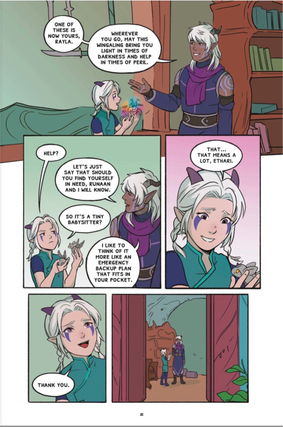Read online The Dragon Prince: Bloodmoon Huntress comic -  Issue # TPB - 24