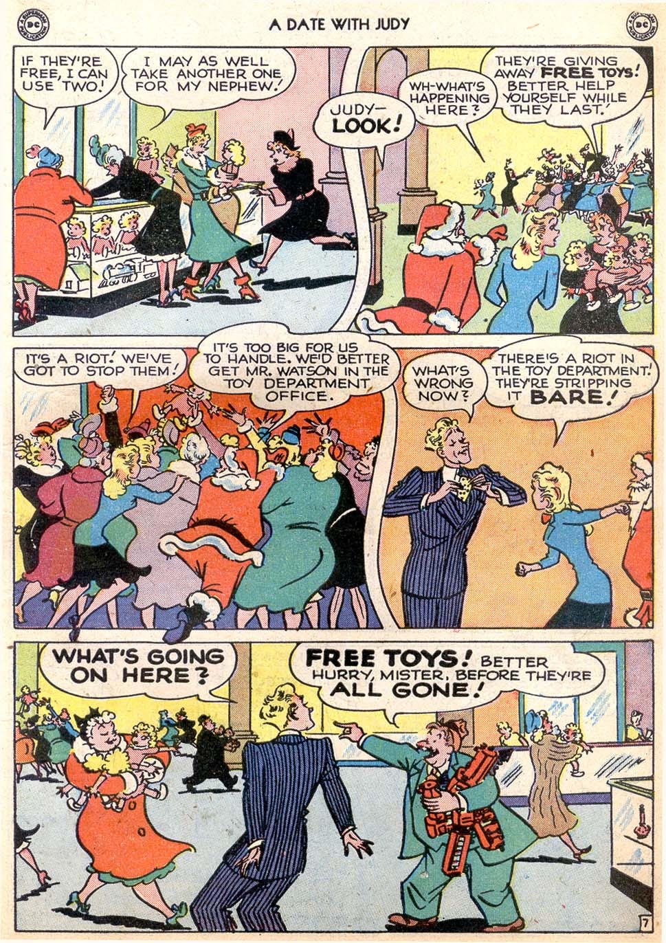 Read online A Date with Judy comic -  Issue #3 - 9