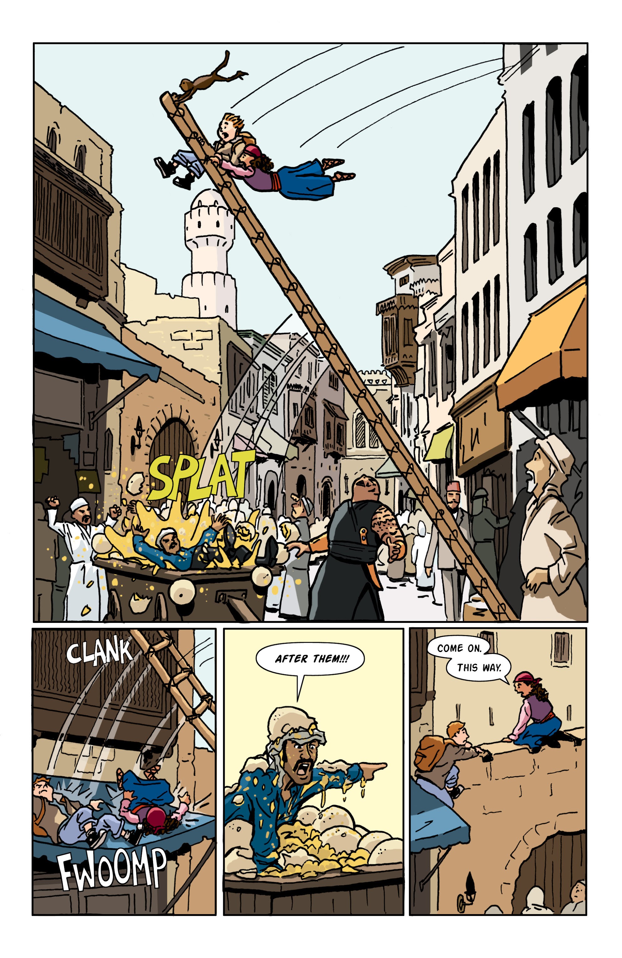 Read online Rocket Robinson and the Pharaoh's Fortune comic -  Issue # TPB (Part 1) - 44