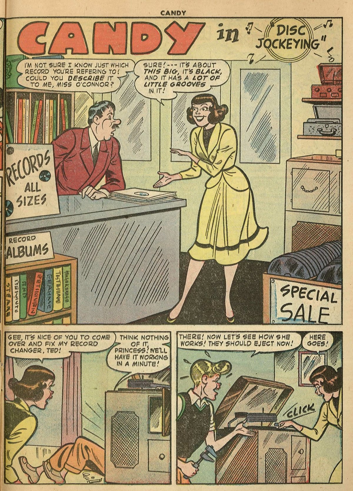 Read online Candy comic -  Issue #49 - 21