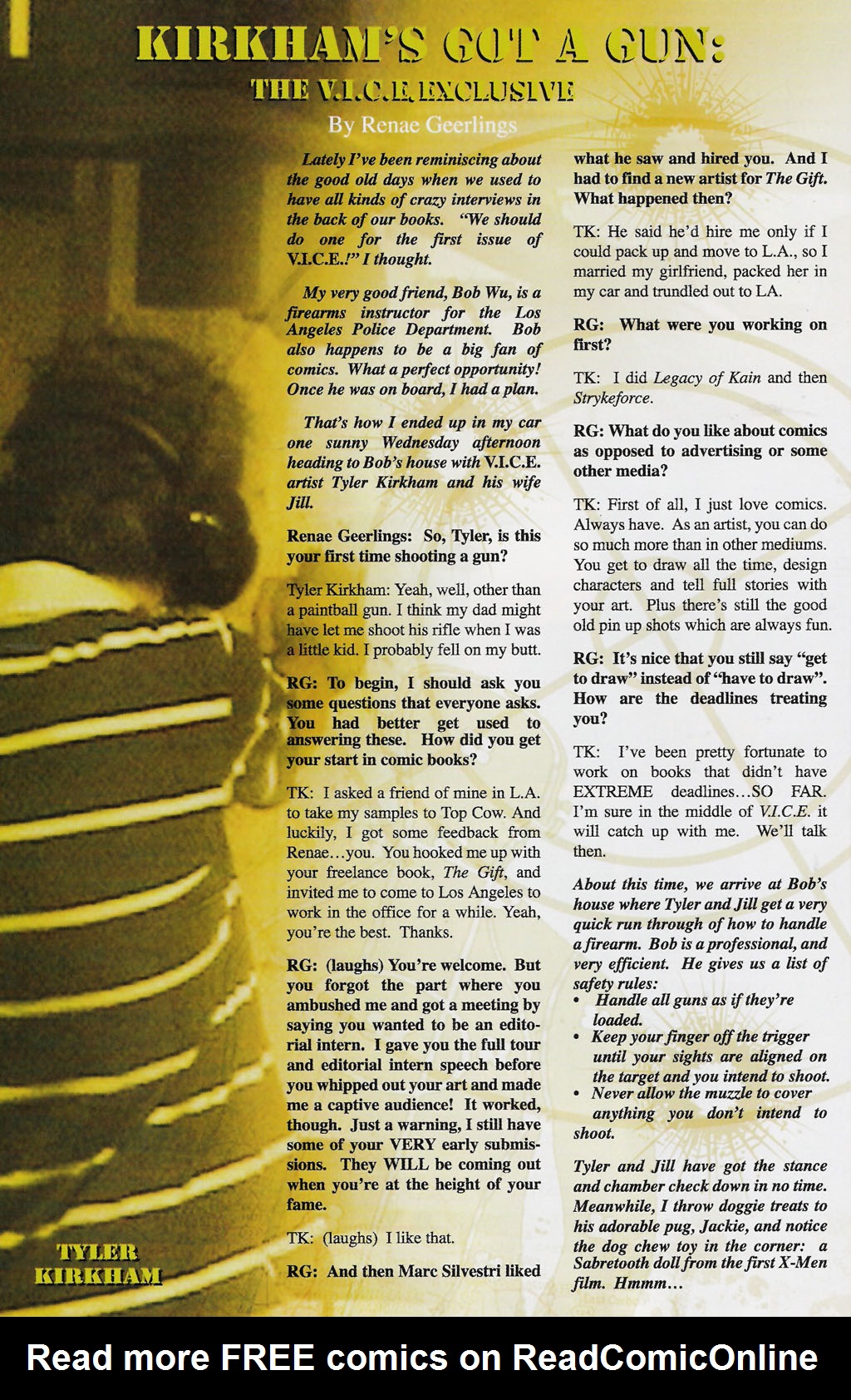 Read online V.I.C.E. (Violent Incident Control Enforcement) comic -  Issue #1 - 23