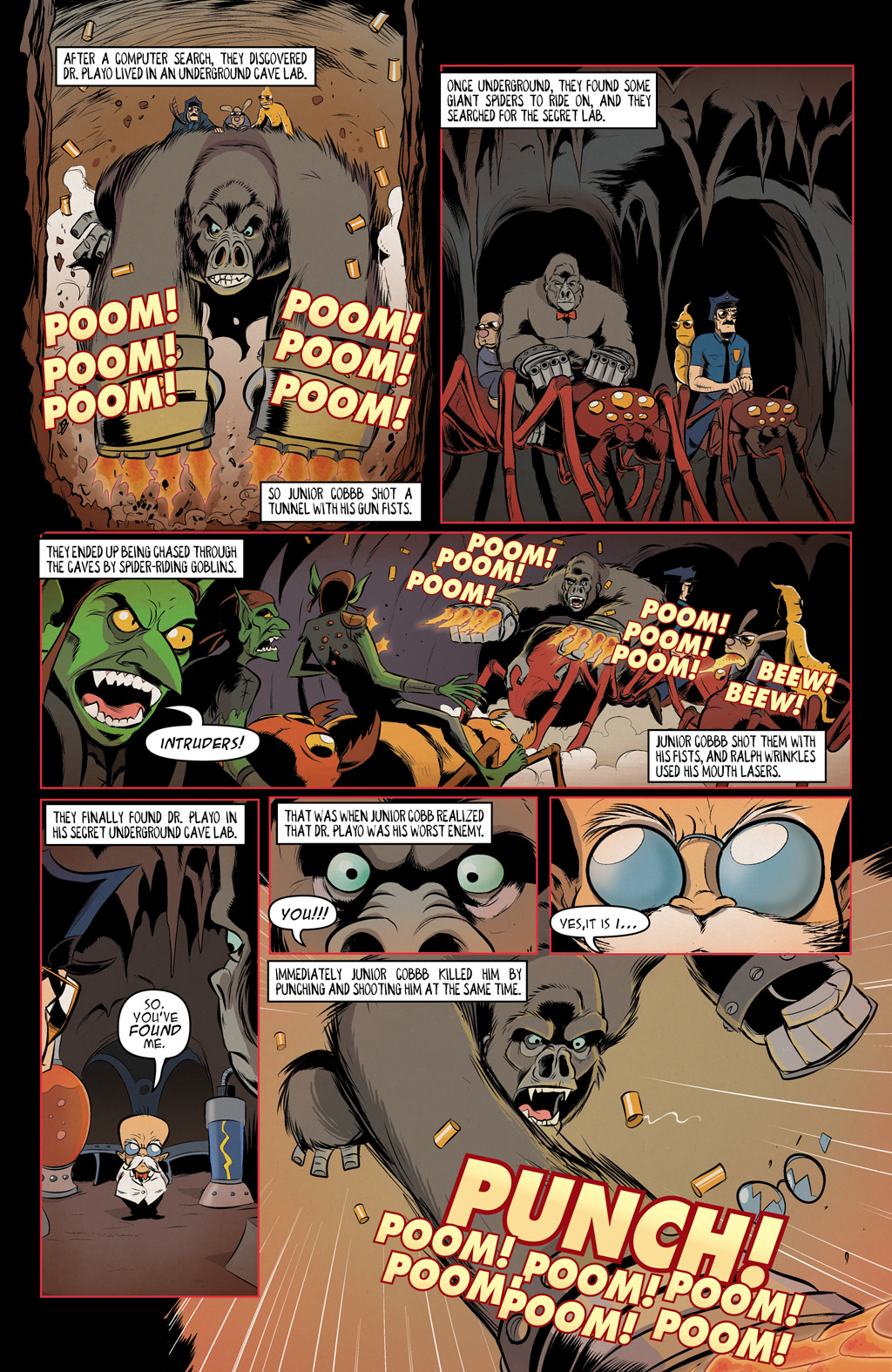 Read online Axe Cop: President of the World comic -  Issue #3 - 13