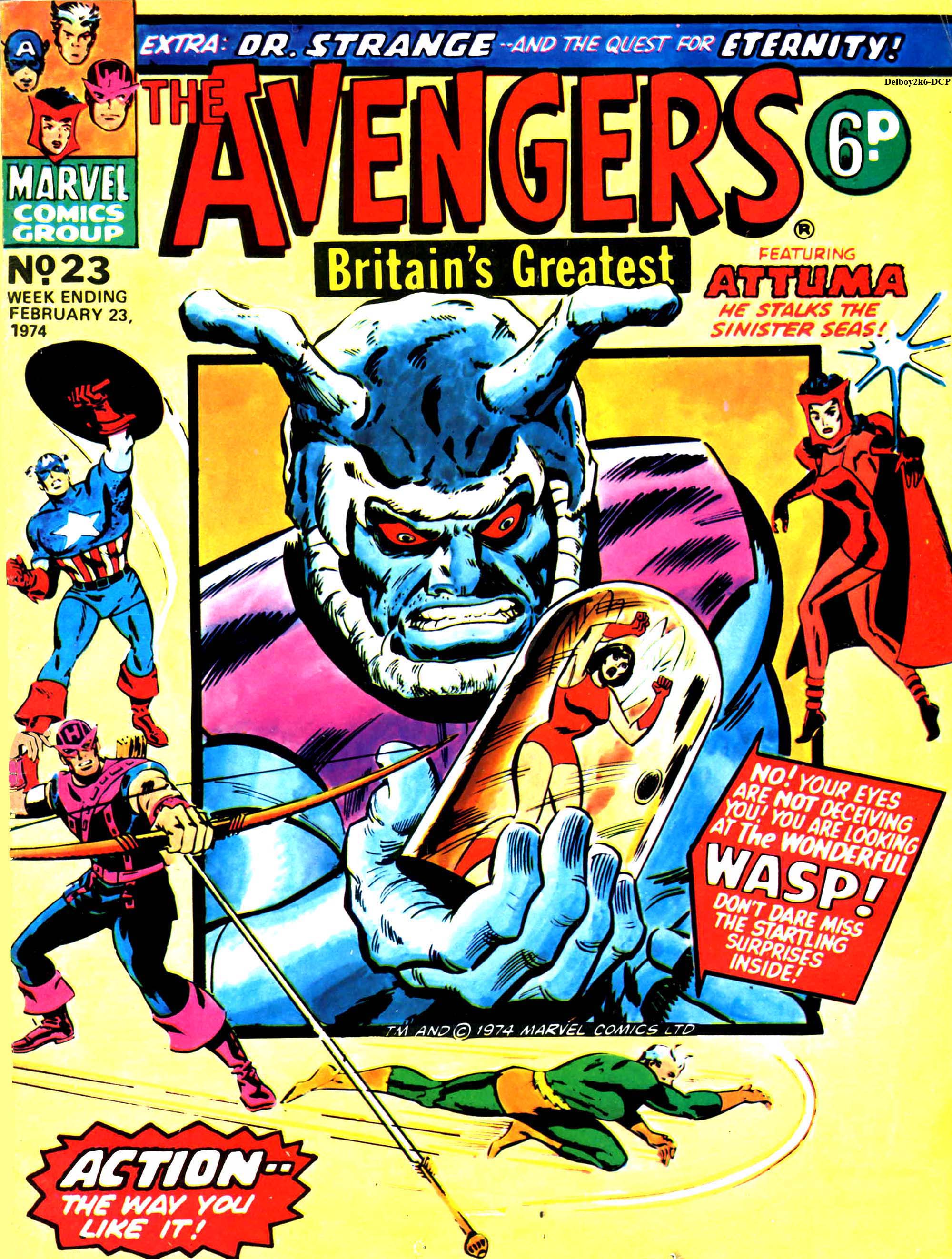Read online The Avengers (1973) comic -  Issue #23 - 1