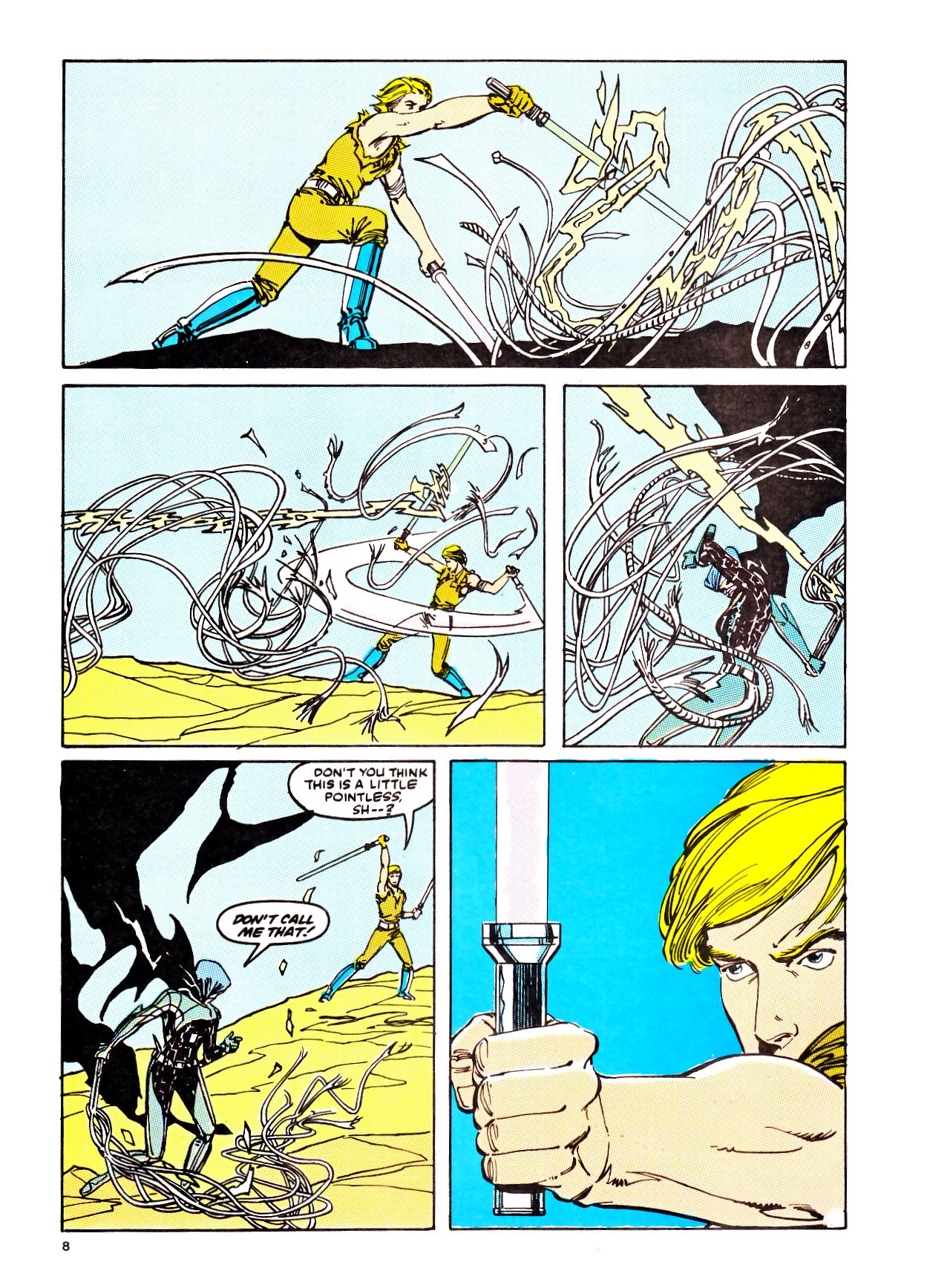 Read online Return of the Jedi comic -  Issue #104 - 8