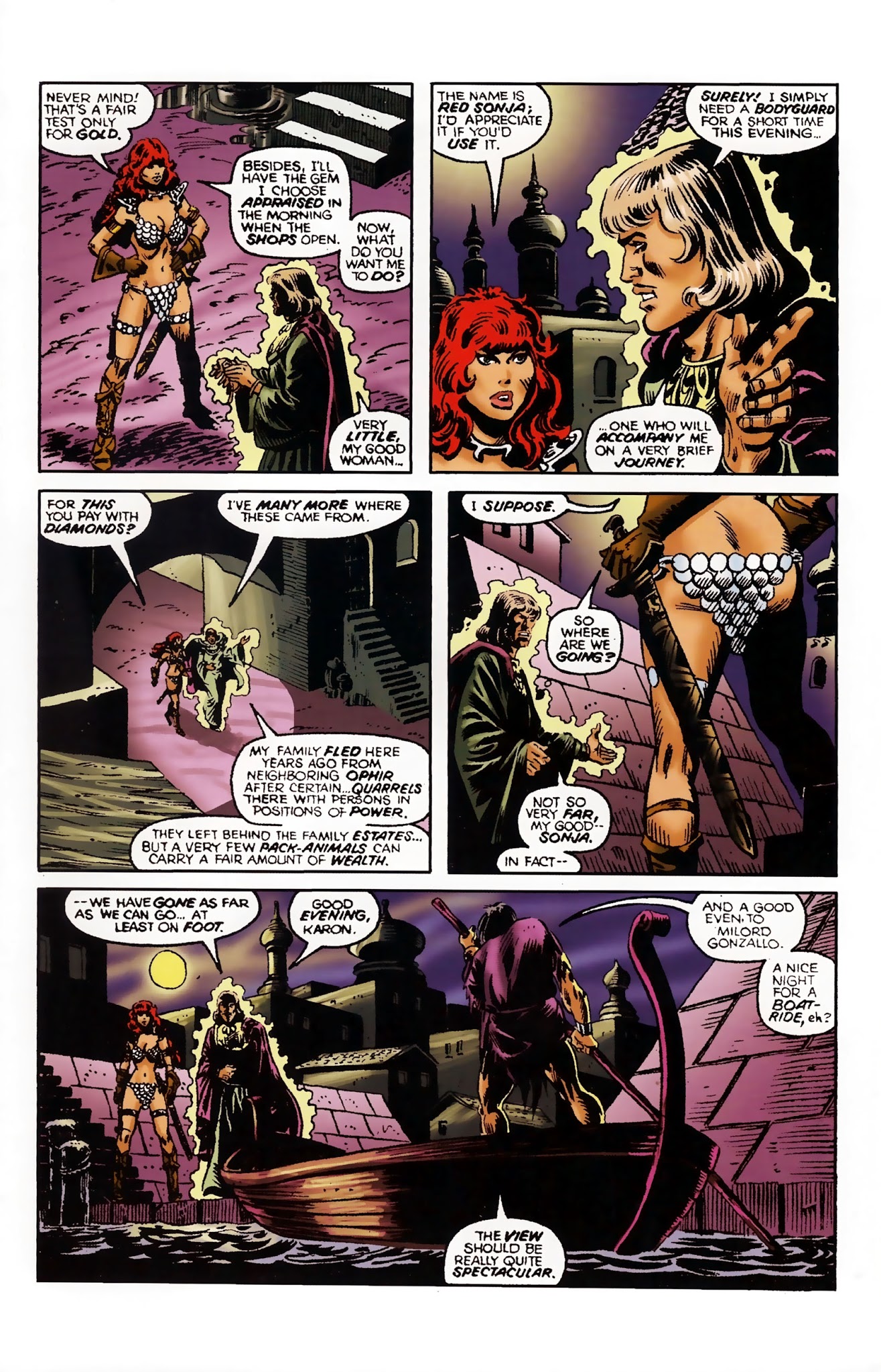 Read online The Adventures of Red Sonja comic -  Issue # TPB 3 - 111