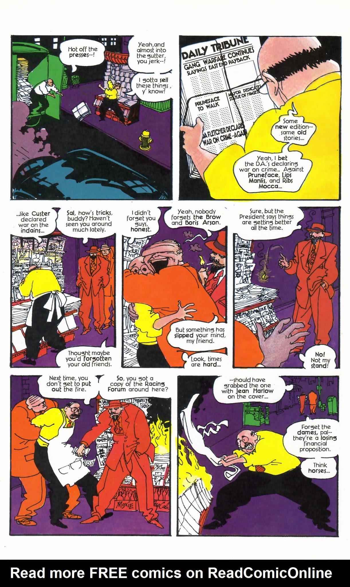 Read online Dick Tracy (1990) comic -  Issue #1 - 8