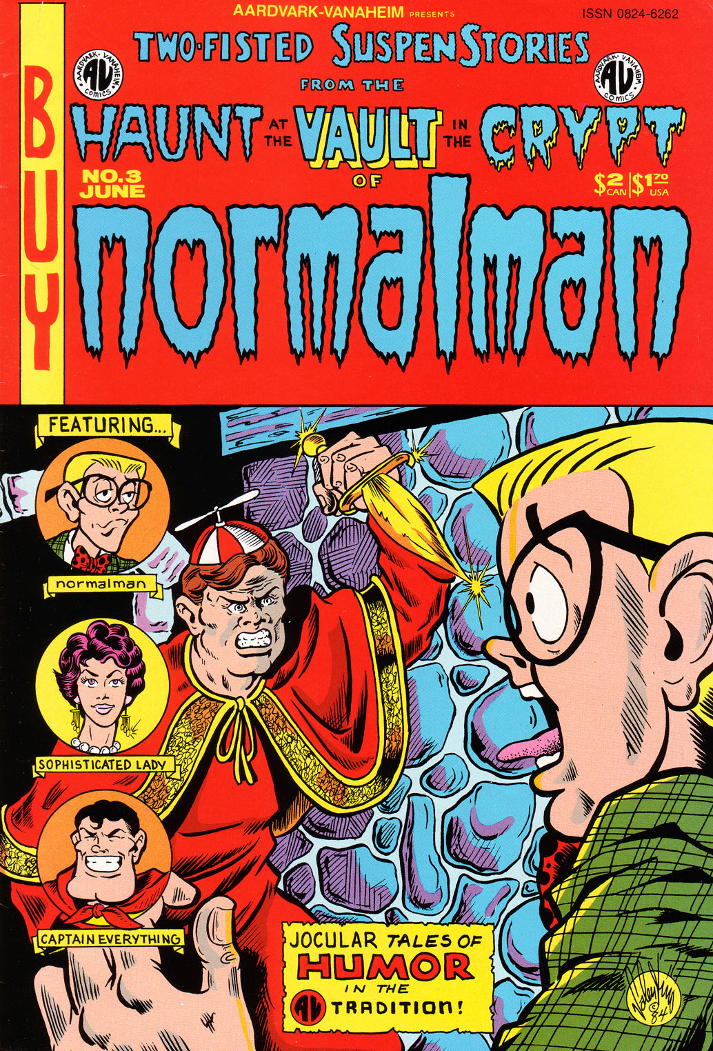 Read online Normalman comic -  Issue #3 - 1