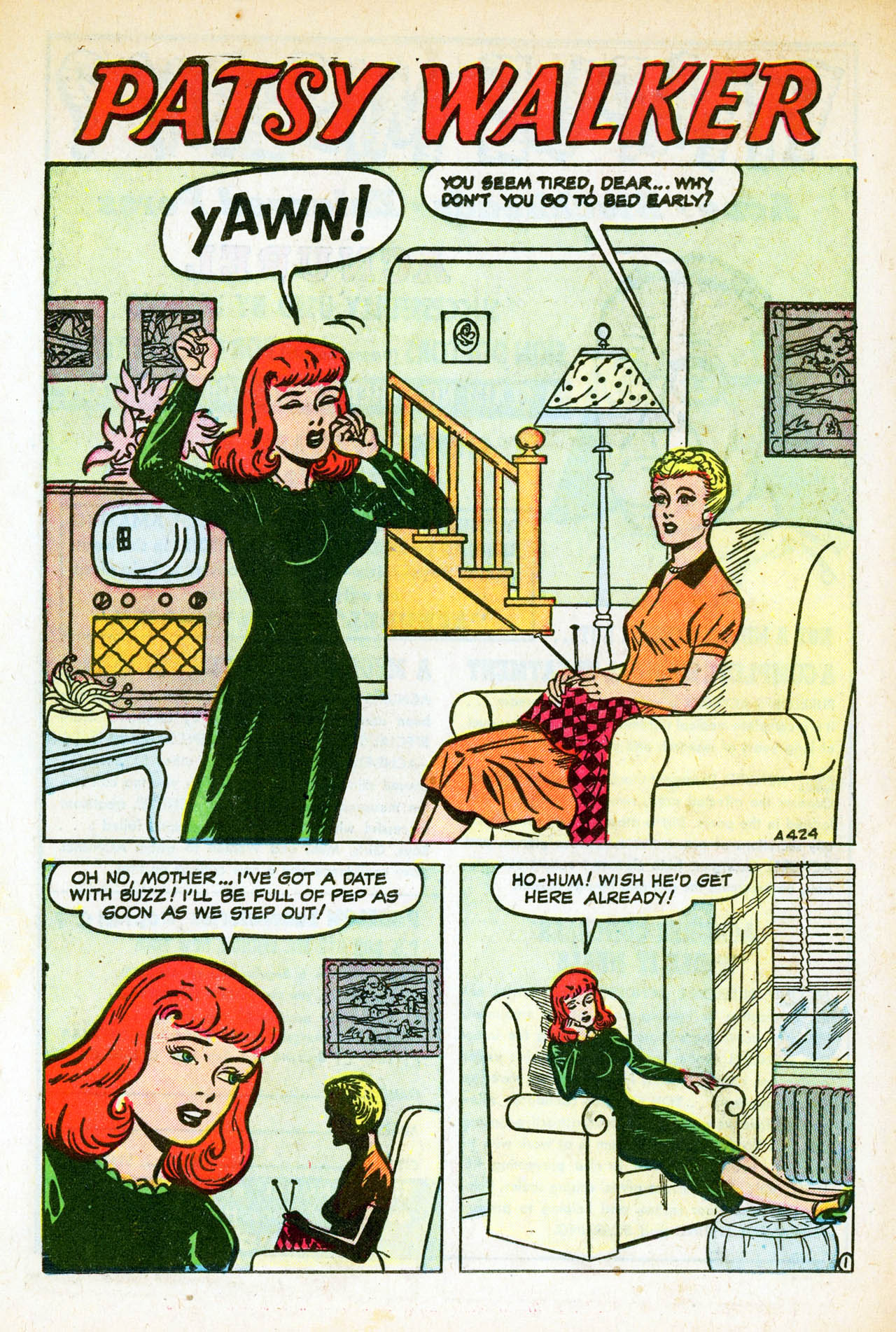 Read online Patsy Walker comic -  Issue #41 - 32
