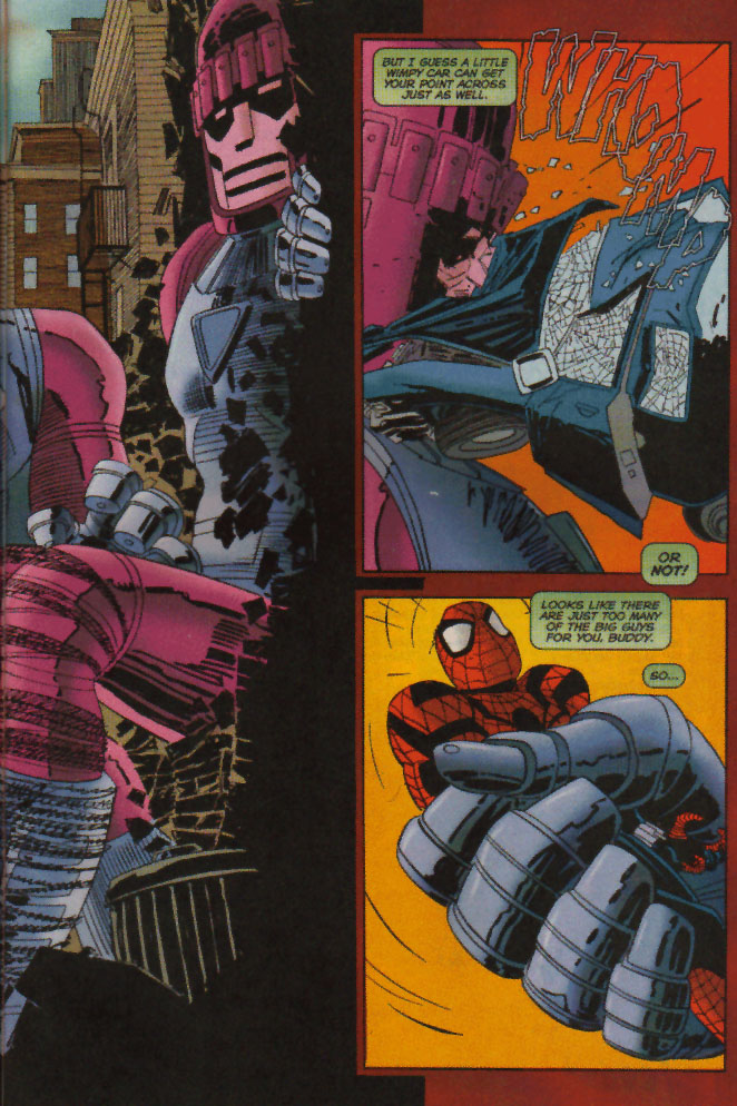 Read online Spider-Man (1990) comic -  Issue #72 - ...The Word's Gone Mad - 9