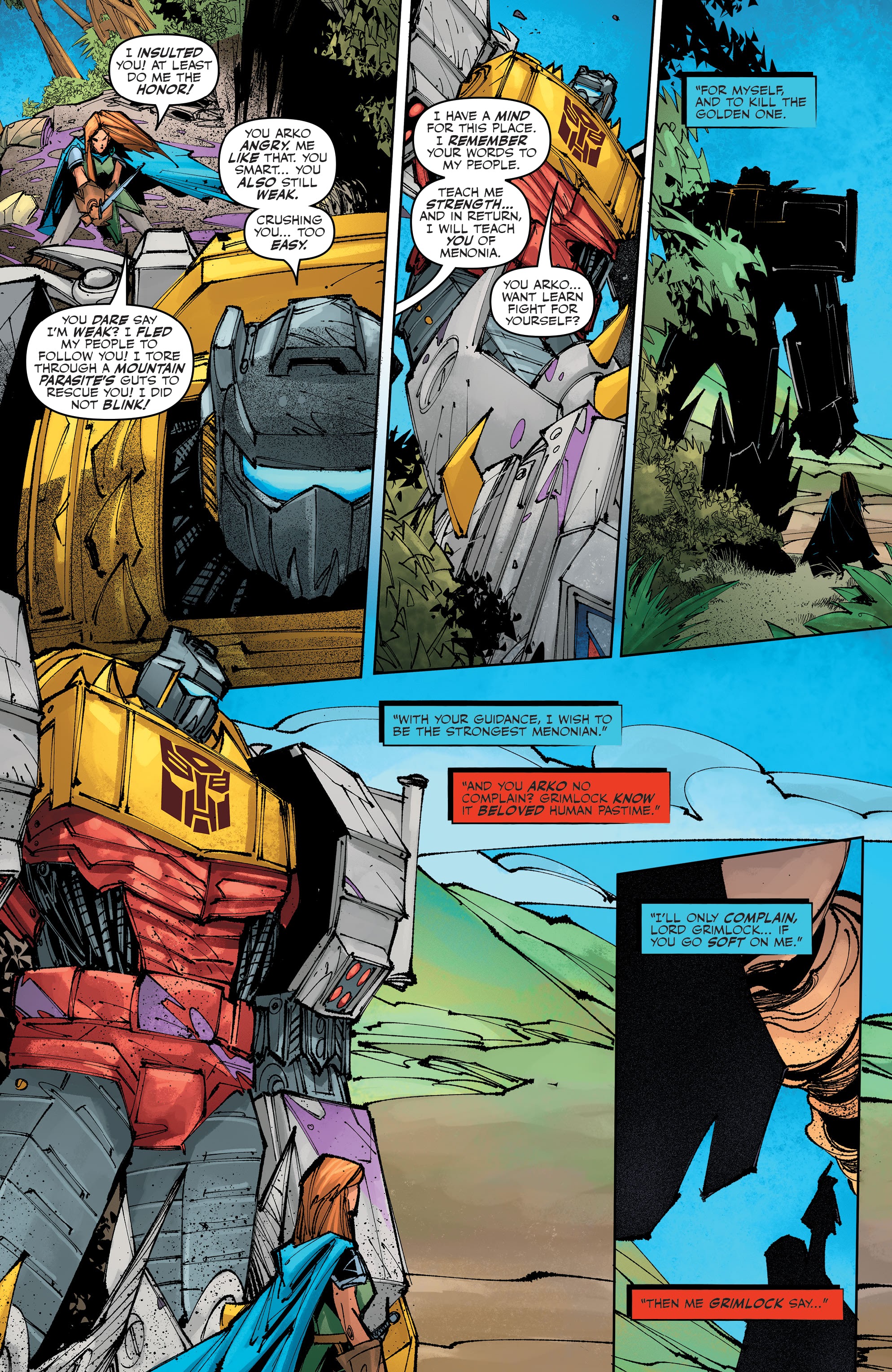 Read online Transformers: King Grimlock comic -  Issue #2 - 15