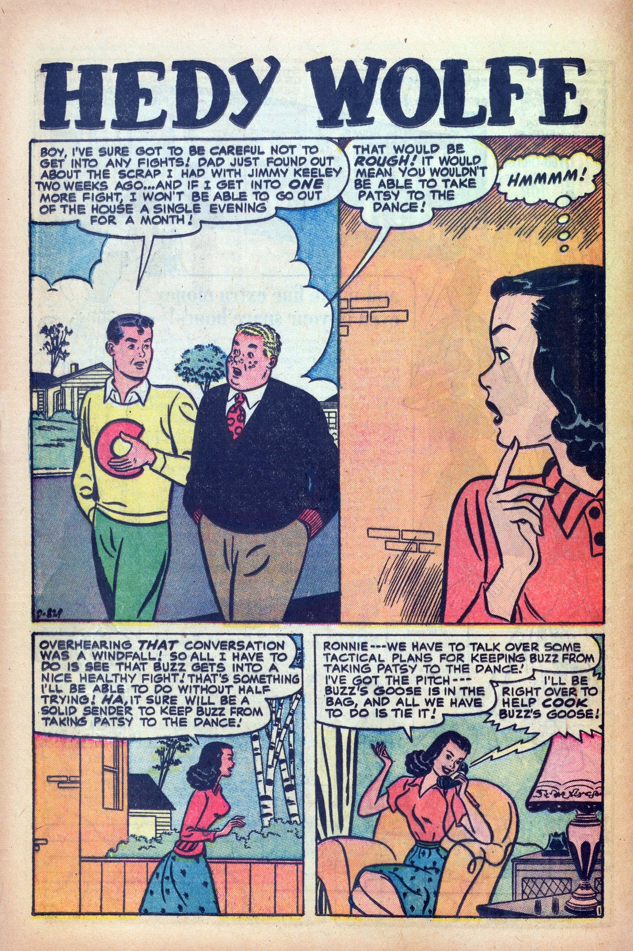 Read online Patsy and her Pals comic -  Issue #6 - 12