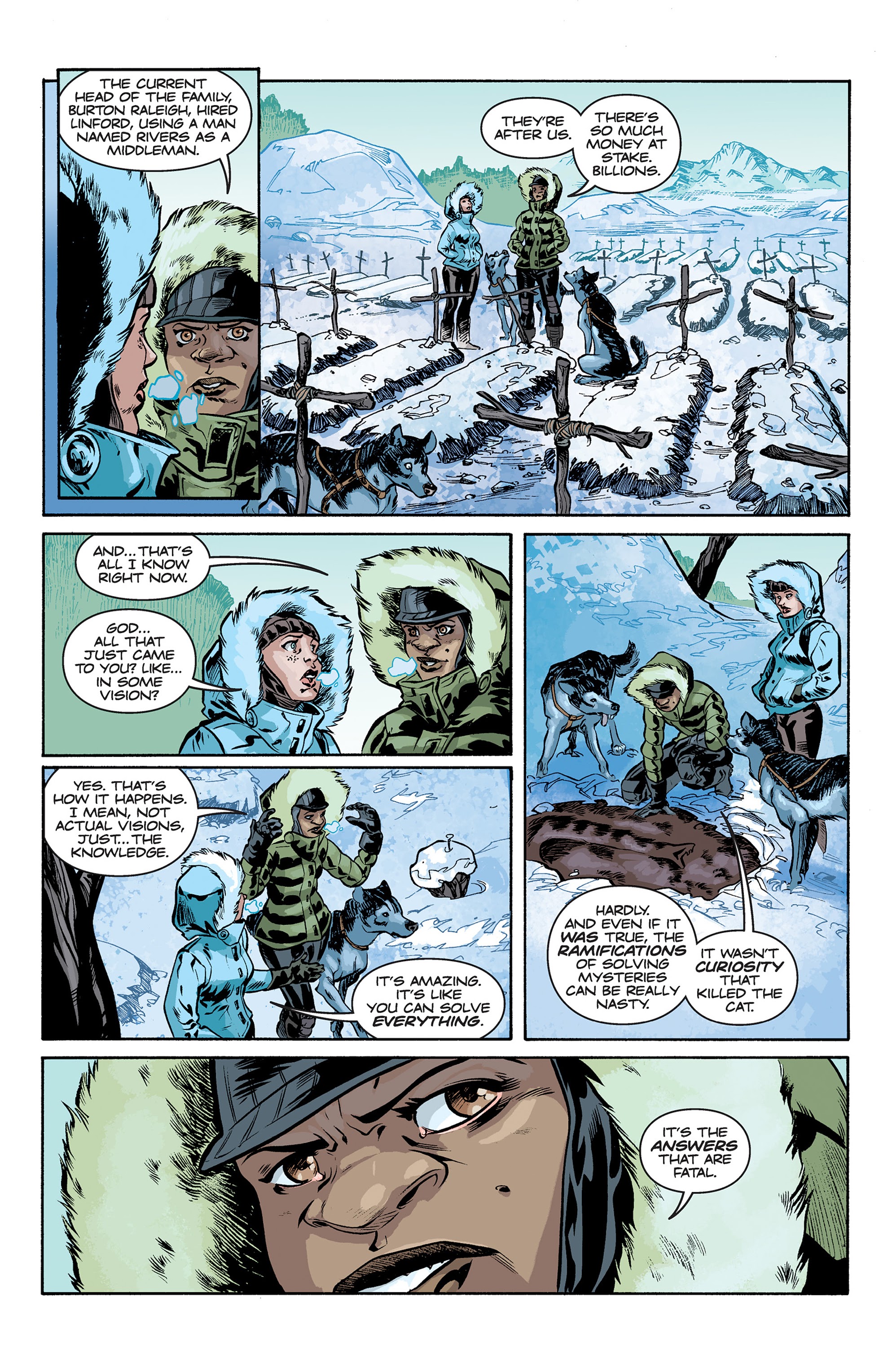 Read online Mystery Girl comic -  Issue #3 - 17