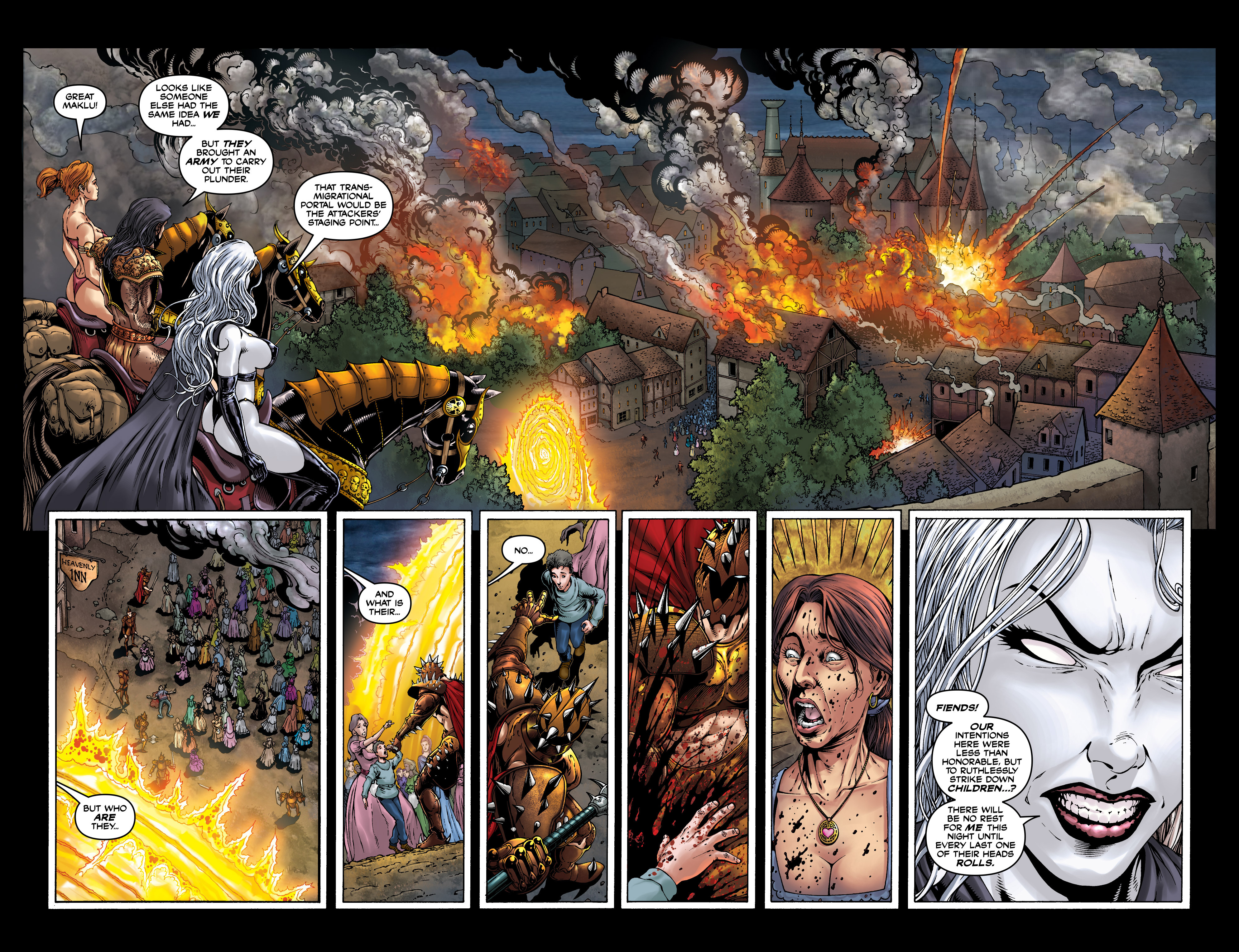 Read online Lady Death Origins comic -  Issue #13 - 4