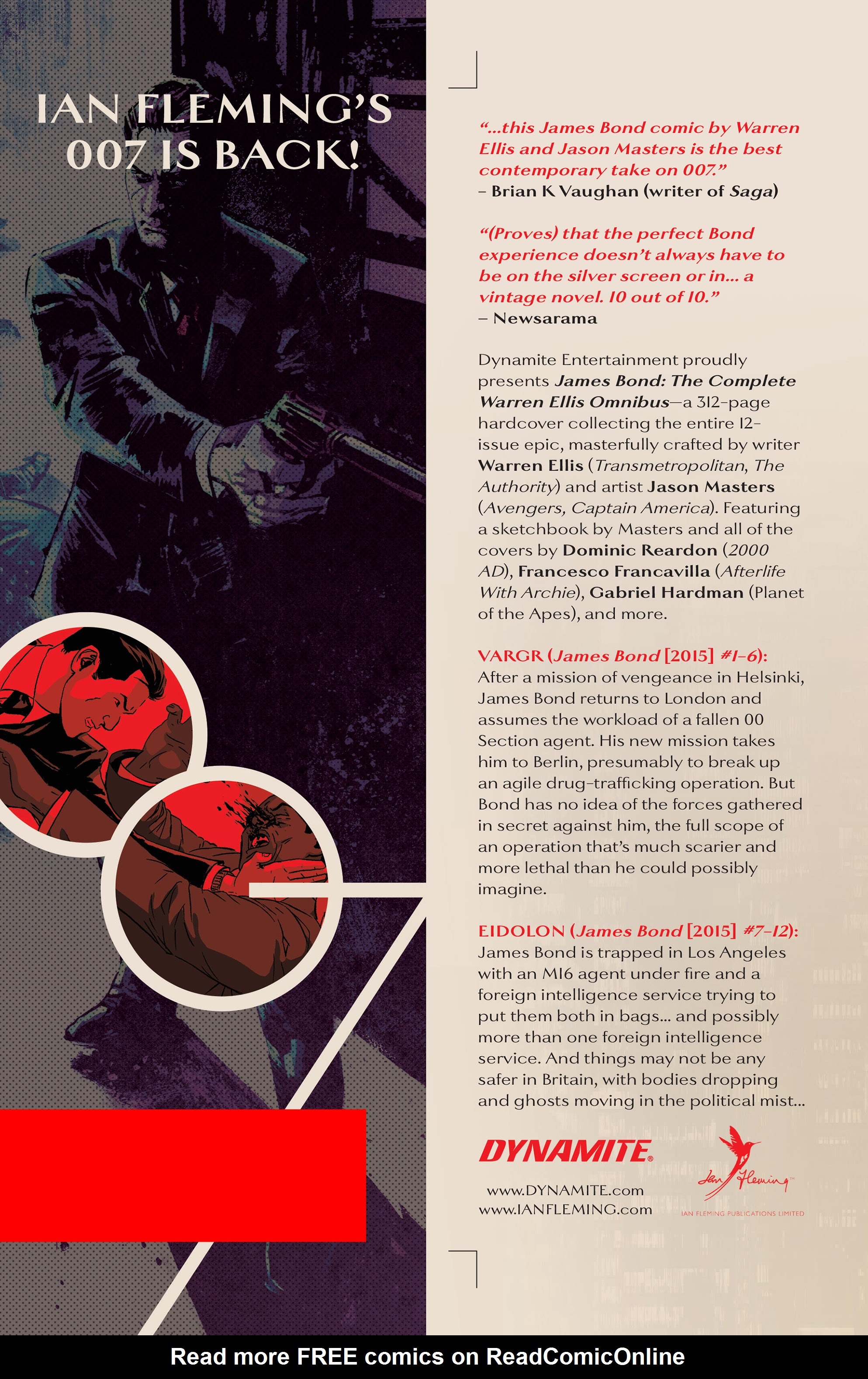 Read online James Bond: The Complete Warren Ellis Omnibus comic -  Issue # TPB (Part 3) - 106