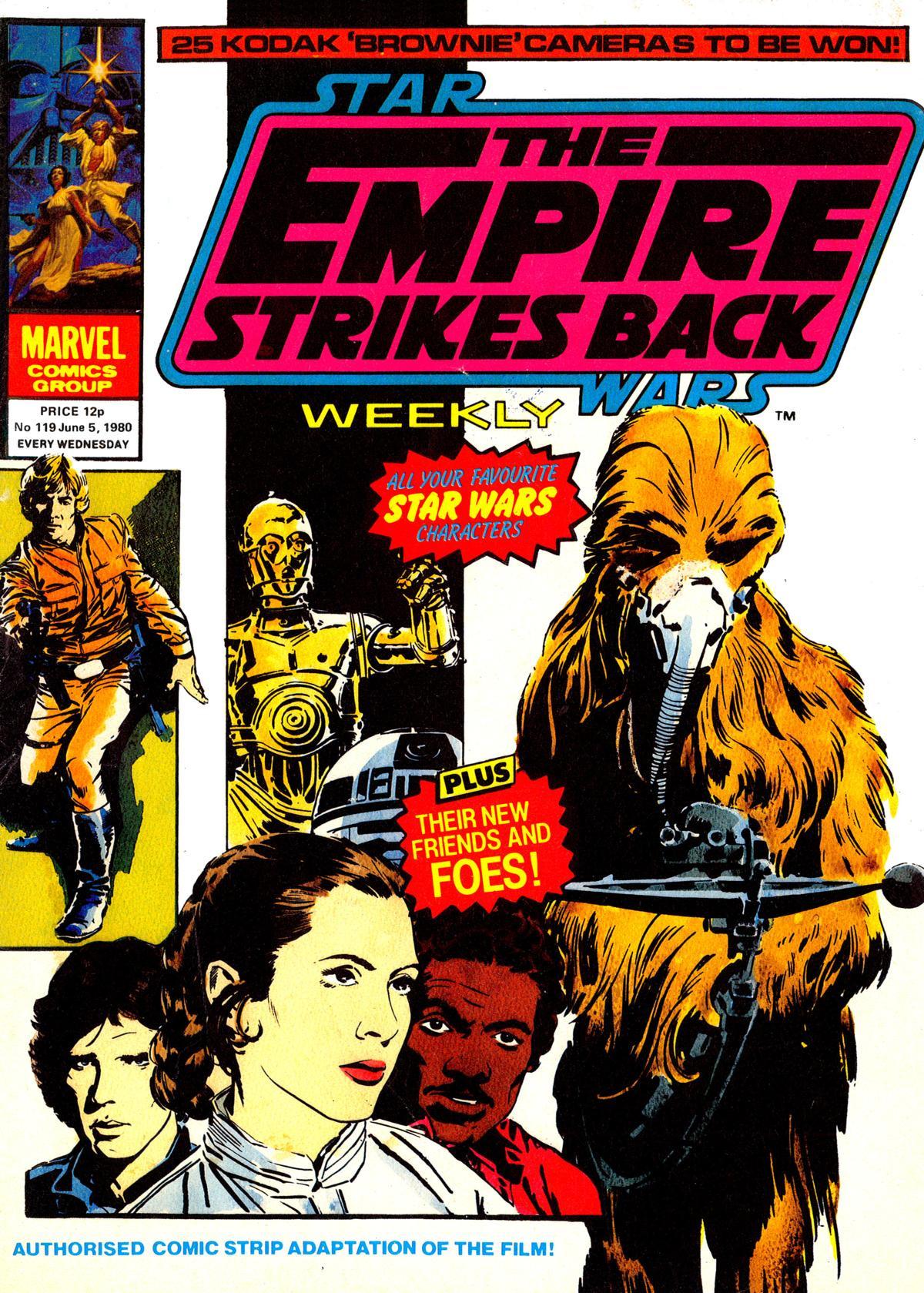 Read online Star Wars Weekly: The Empire Strikes Back comic -  Issue #119 - 1