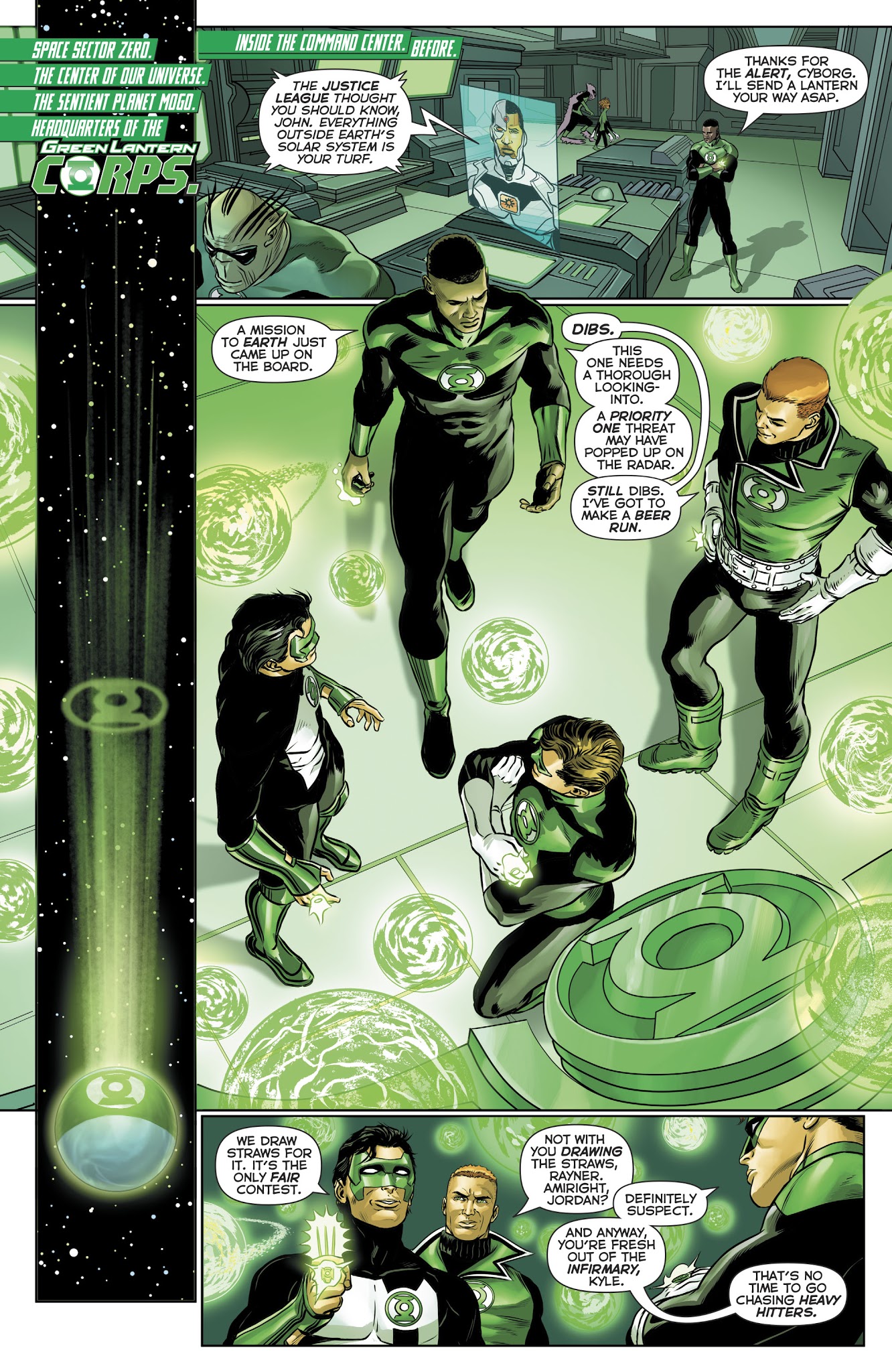 Read online Hal Jordan And The Green Lantern Corps comic -  Issue #30 - 6