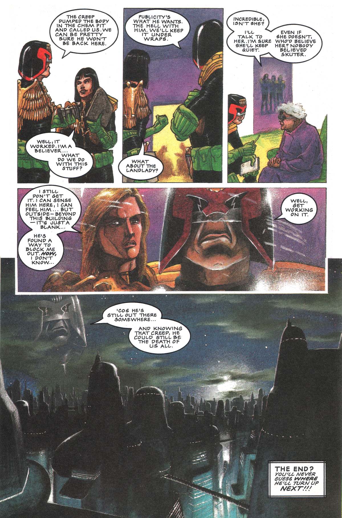 Read online Judge Dredd: The Megazine comic -  Issue #12 - 24