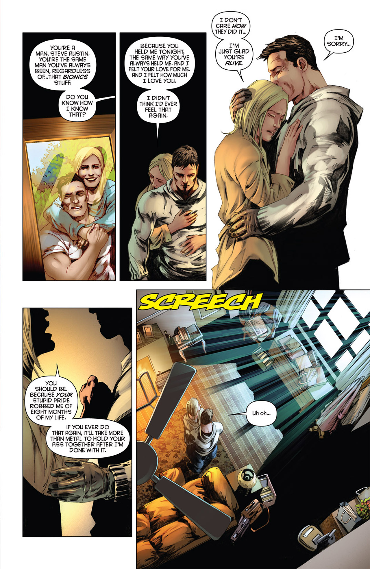Read online Bionic Man comic -  Issue #7 - 10