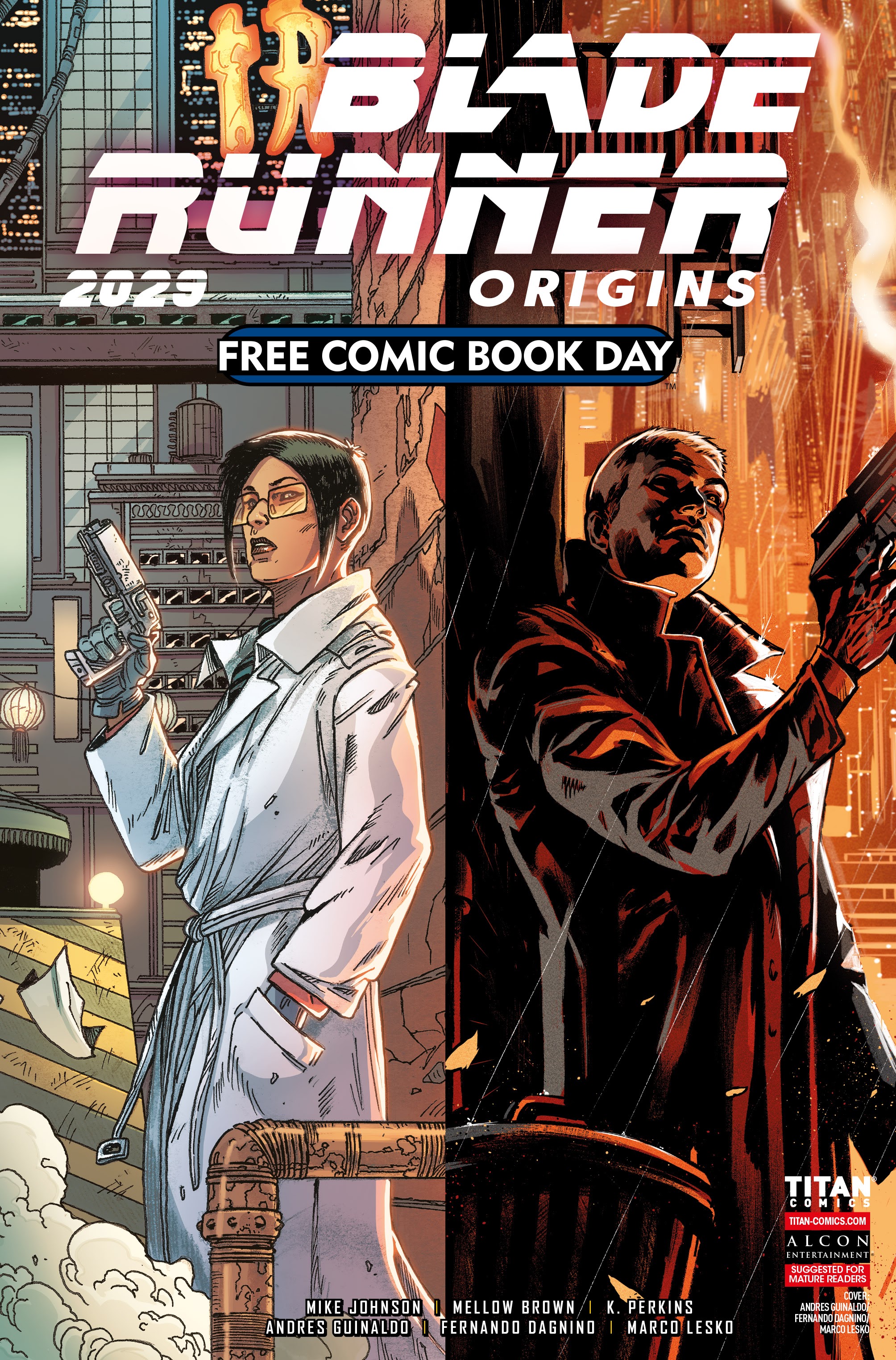 Read online Free Comic Book Day 2021 comic -  Issue # Blade Runner - 1