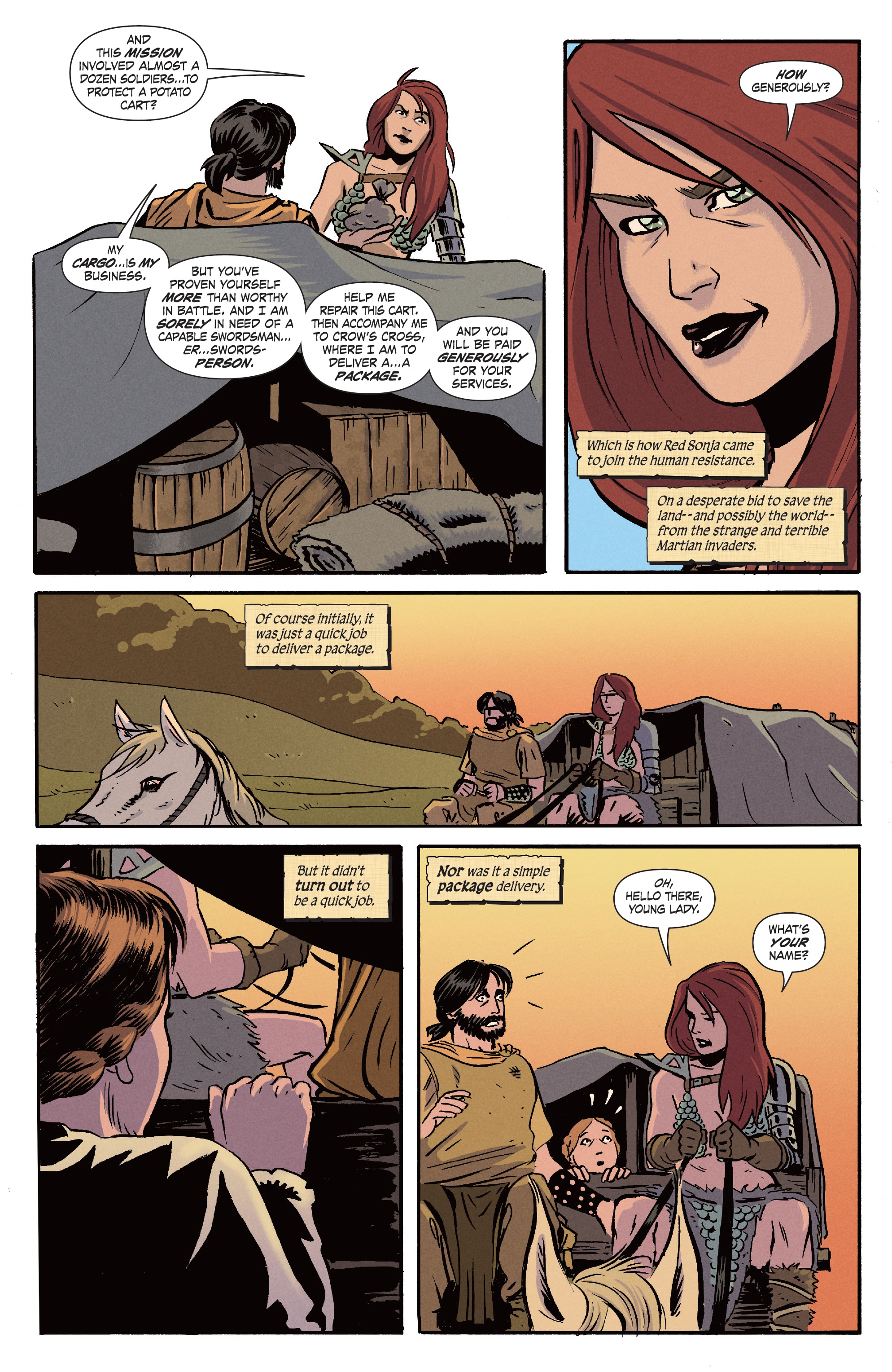 Read online Mars Attacks Red Sonja comic -  Issue #1 - 23