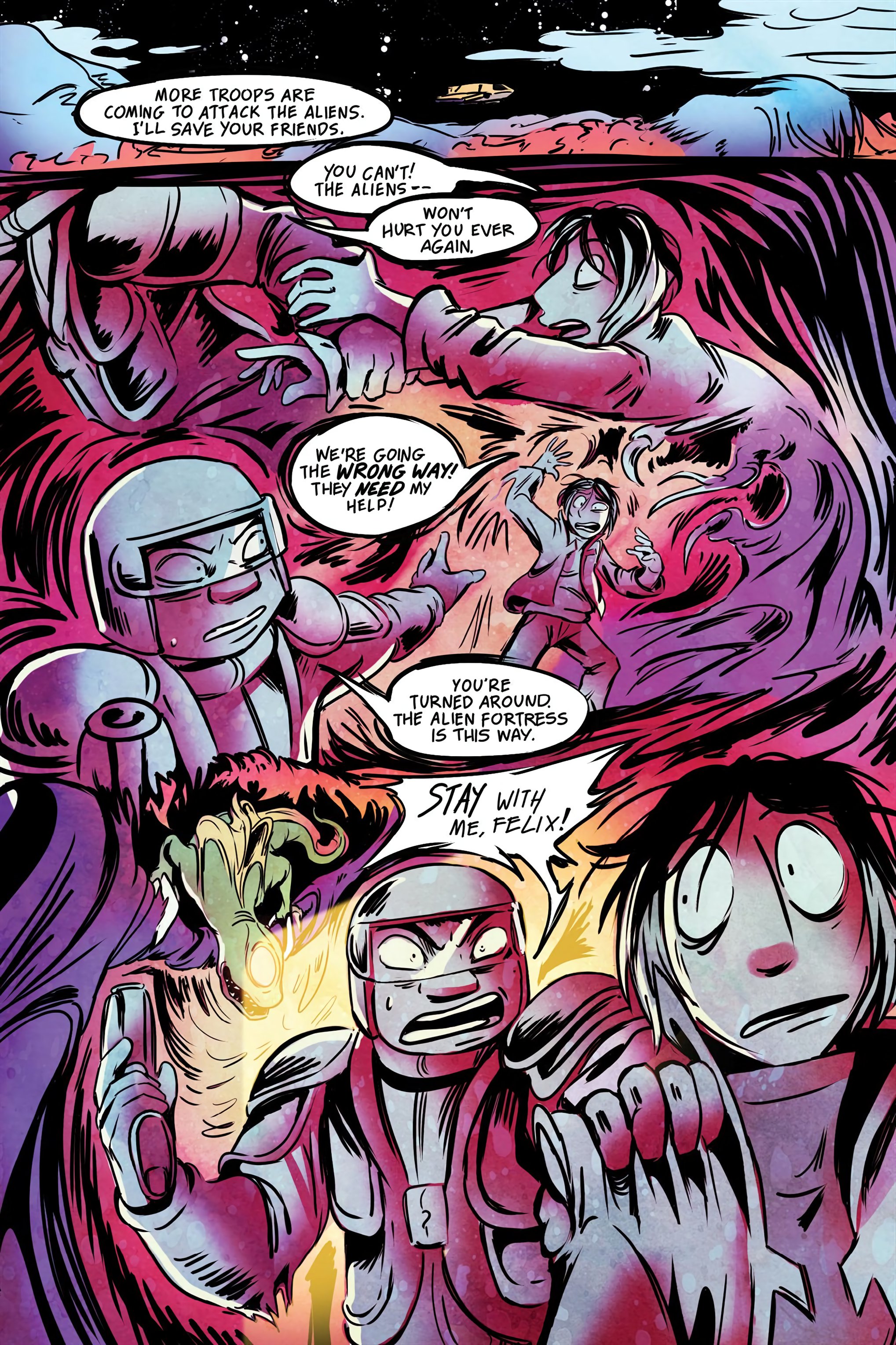 Read online Cosmic Cadets: Contact! comic -  Issue # TPB (Part 2) - 1