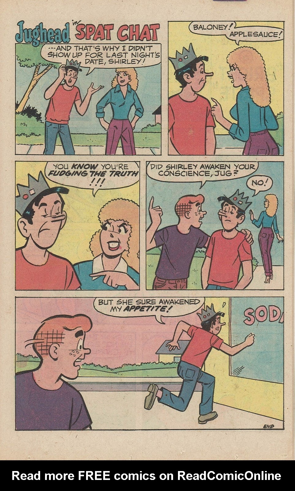 Read online Jughead's Jokes comic -  Issue #74 - 21