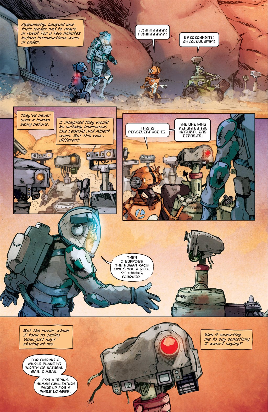 Read online Traveling To Mars comic -  Issue #8 - 19