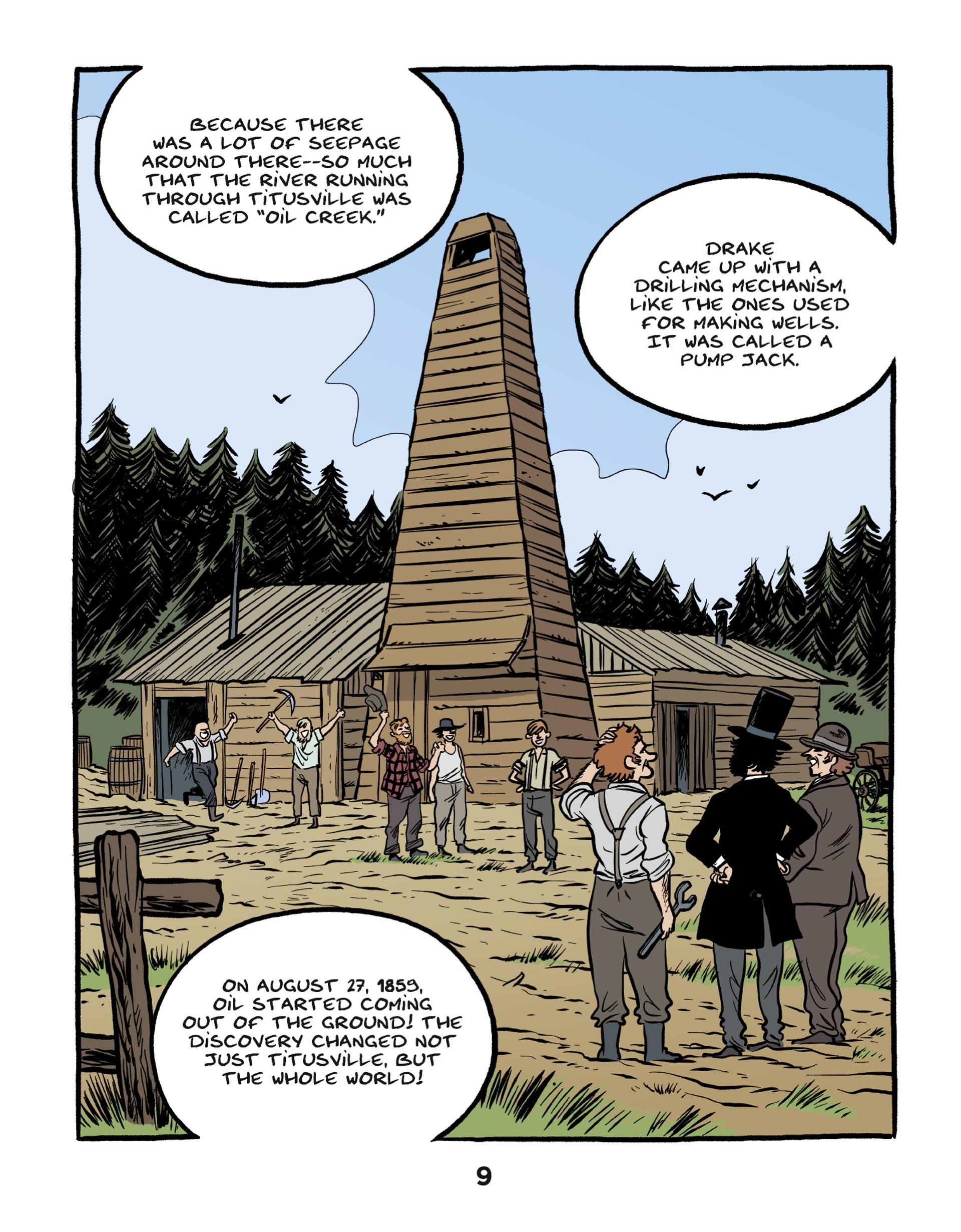 Read online On The History Trail With Ariane & Nino comic -  Issue #4 - 9