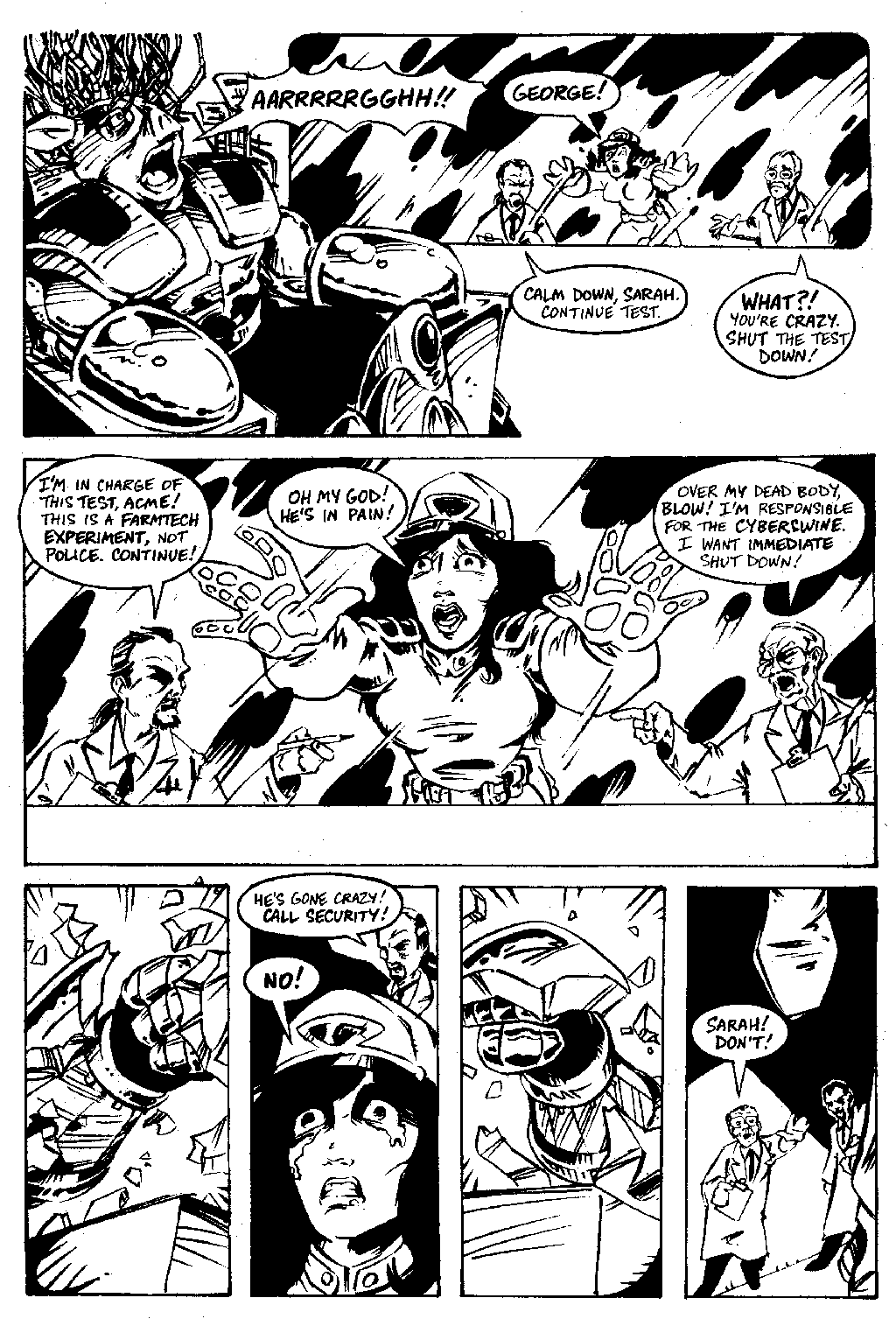 Read online Cyberswine comic -  Issue #0 - 16
