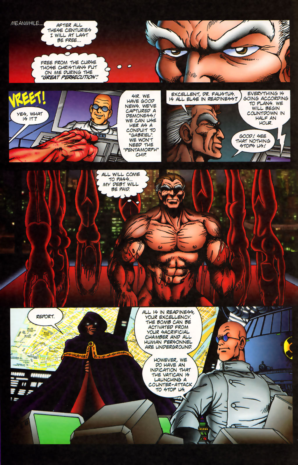 Read online Warrior Nun Areala (1994) comic -  Issue #3 - 13