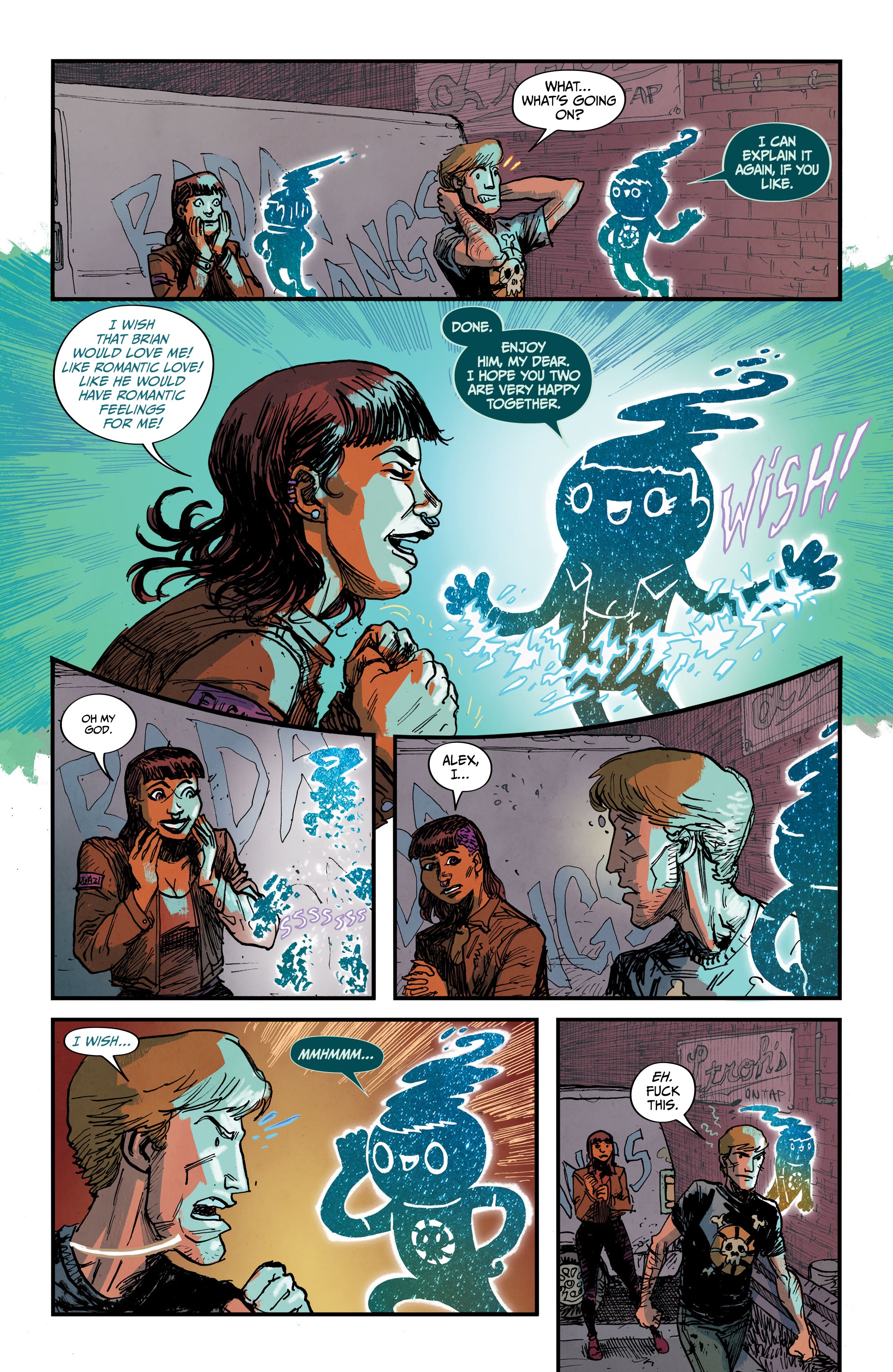 Read online Eight Billion Genies comic -  Issue #1 - 16