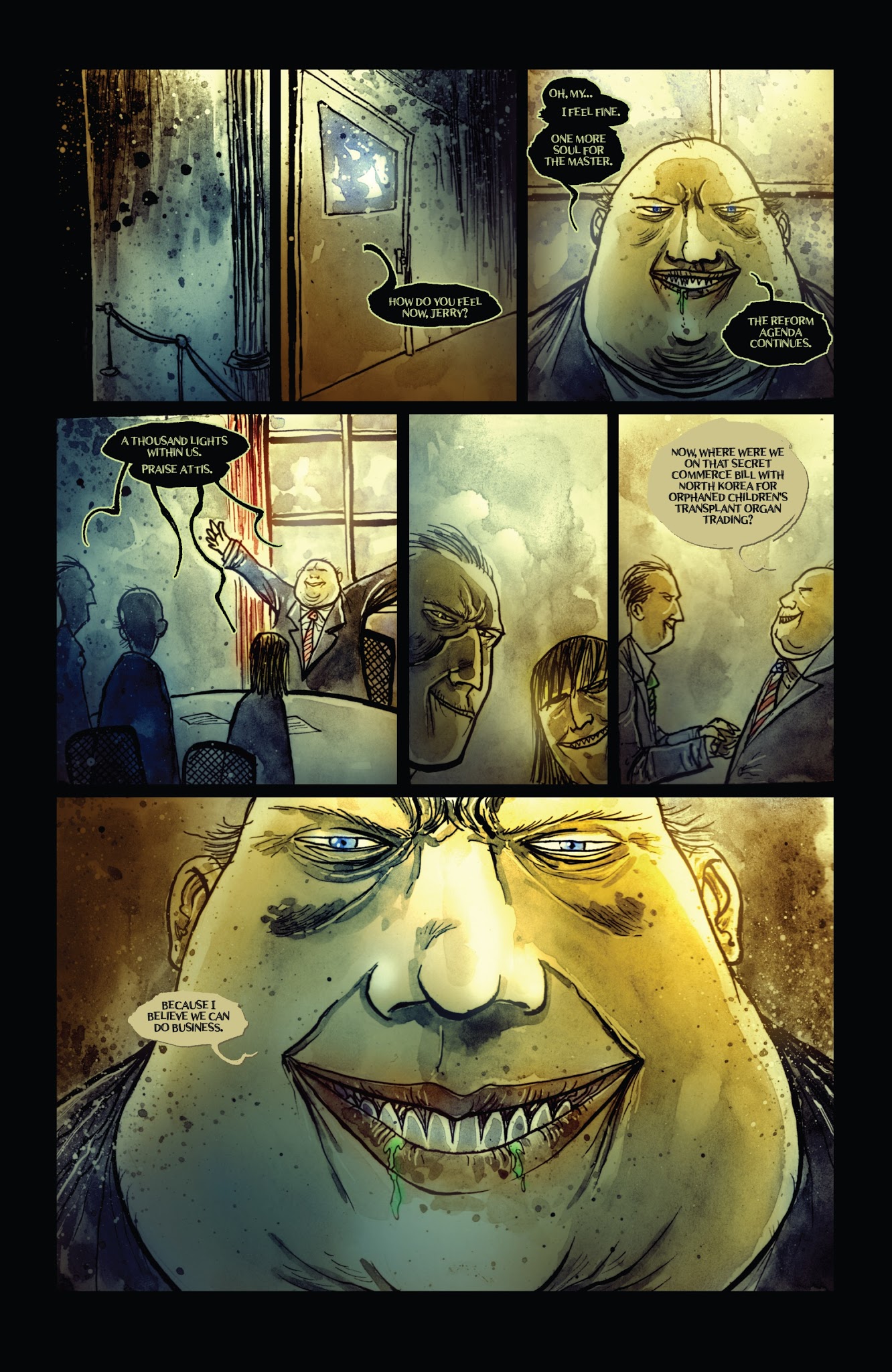 Read online Wormwood Gentleman Corpse: Mr. Wormwood Goes To Washington comic -  Issue #1 - 9
