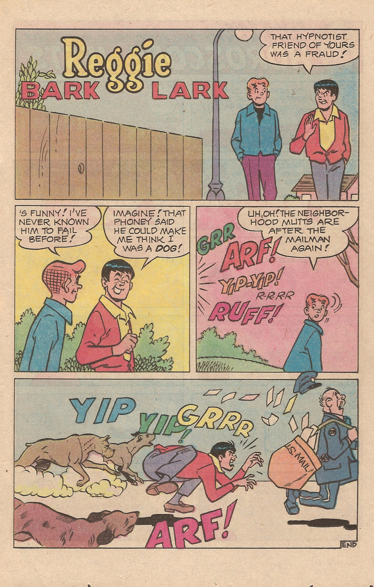 Read online Reggie's Wise Guy Jokes comic -  Issue #49 - 17