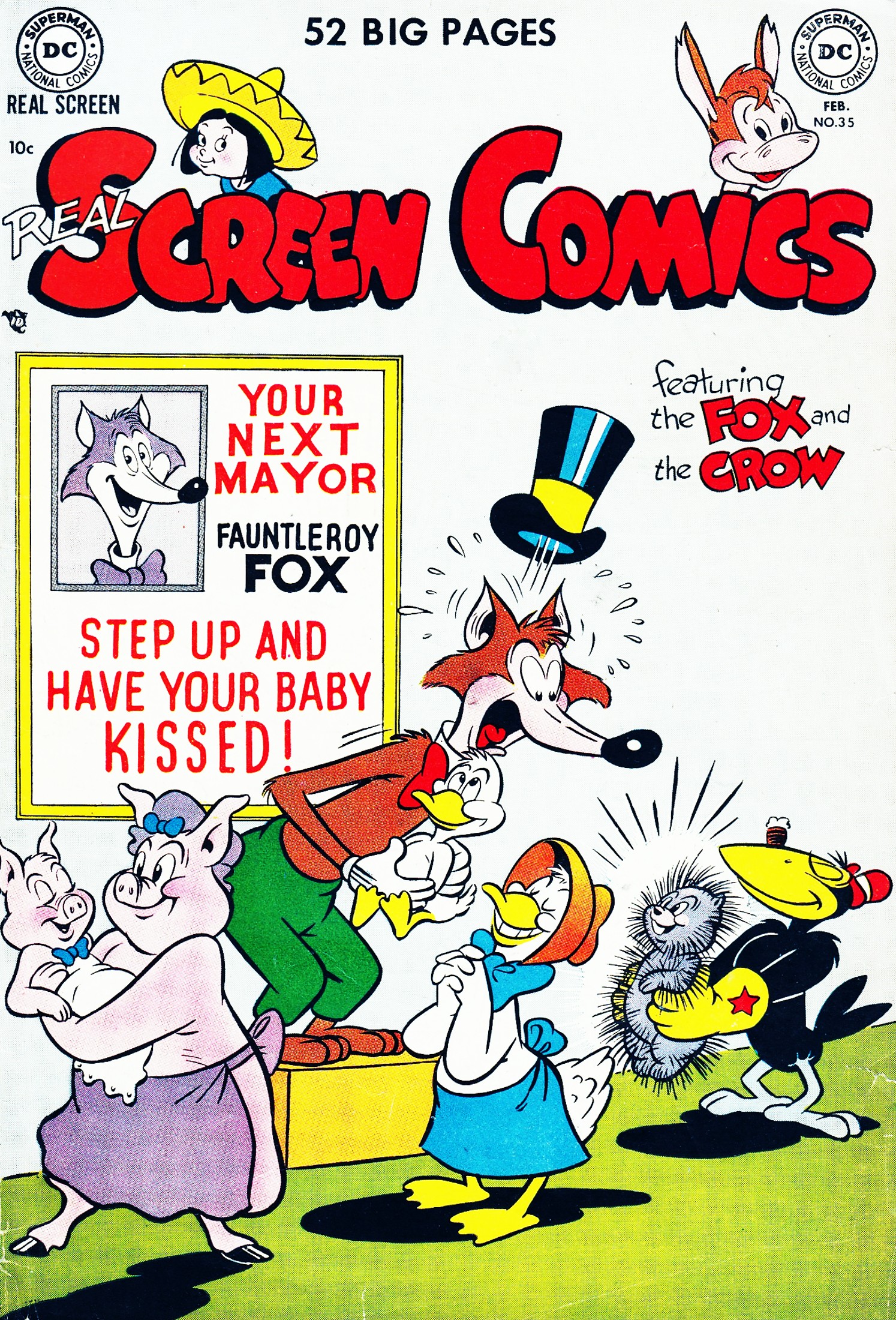 Read online Real Screen Comics comic -  Issue #35 - 1