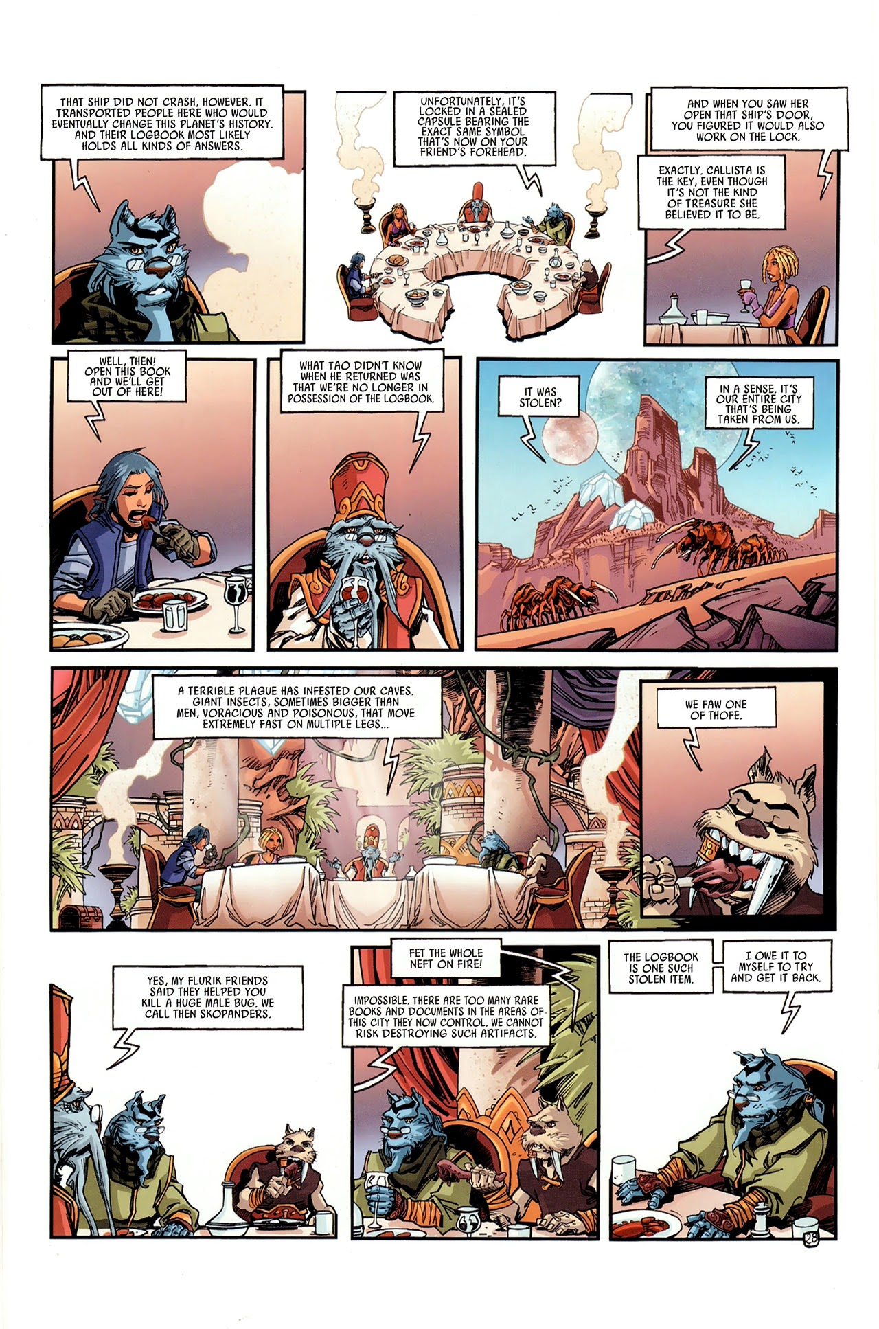 Read online Ythaq: The Forsaken World comic -  Issue #3 - 32