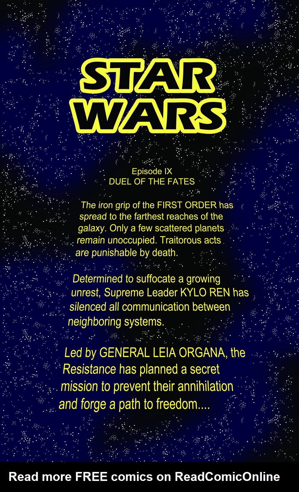 Read online Star Wars: Duel of the Fates comic -  Issue #1 - 2