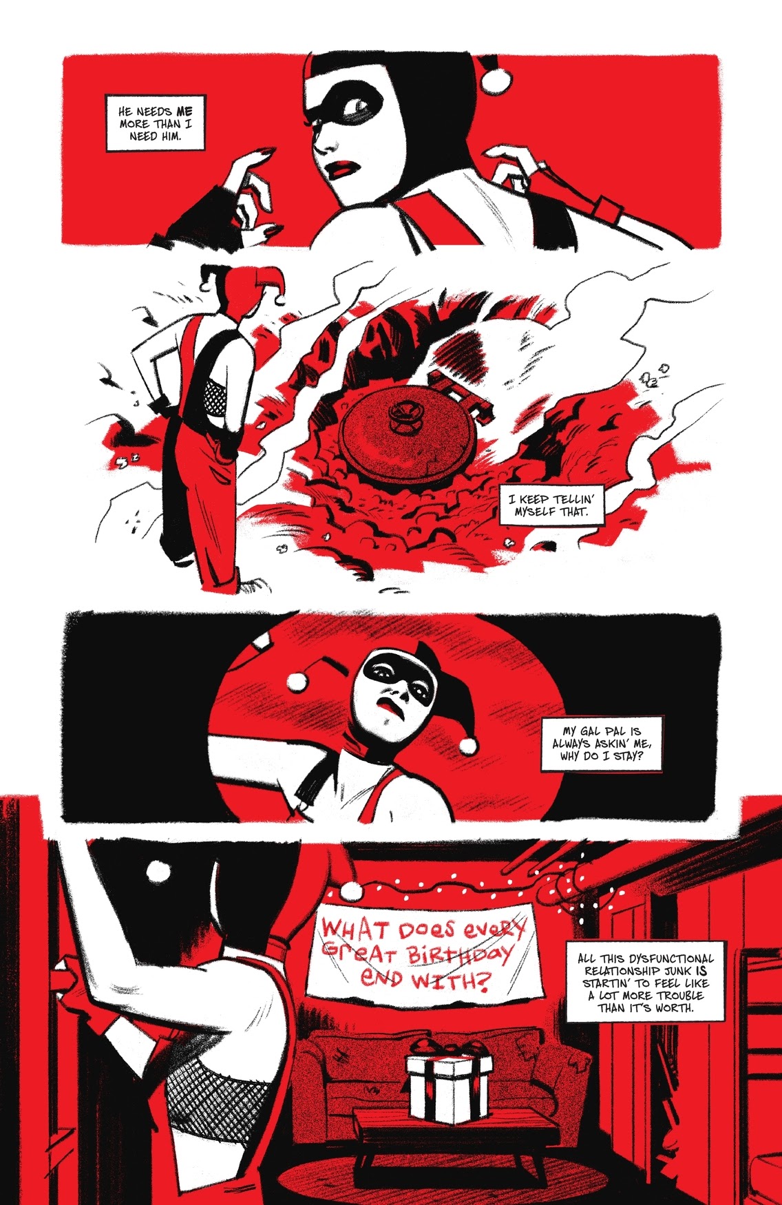 Read online Harley Quinn: 30 Years of the Maid of Mischief The Deluxe Edition comic -  Issue # TPB (Part 3) - 89