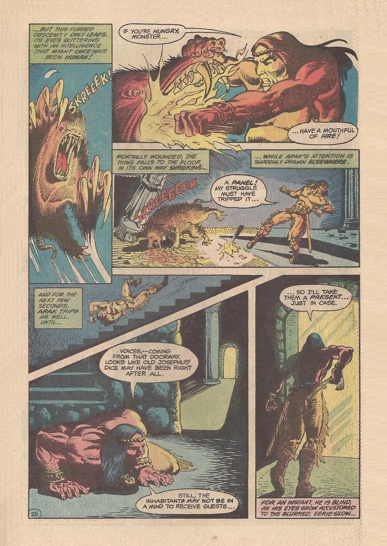 Read online Arak Son of Thunder comic -  Issue #7 - 31
