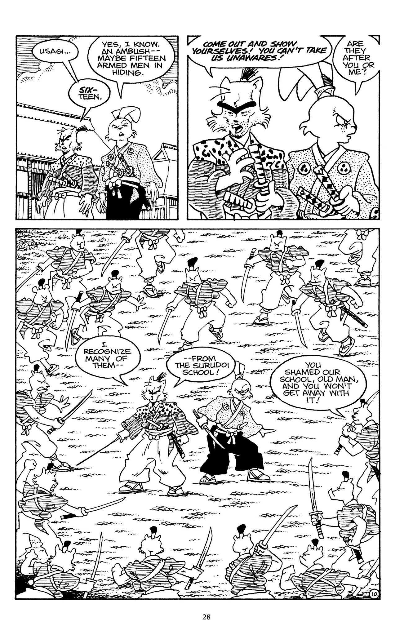 Read online The Usagi Yojimbo Saga comic -  Issue # TPB 2 - 28