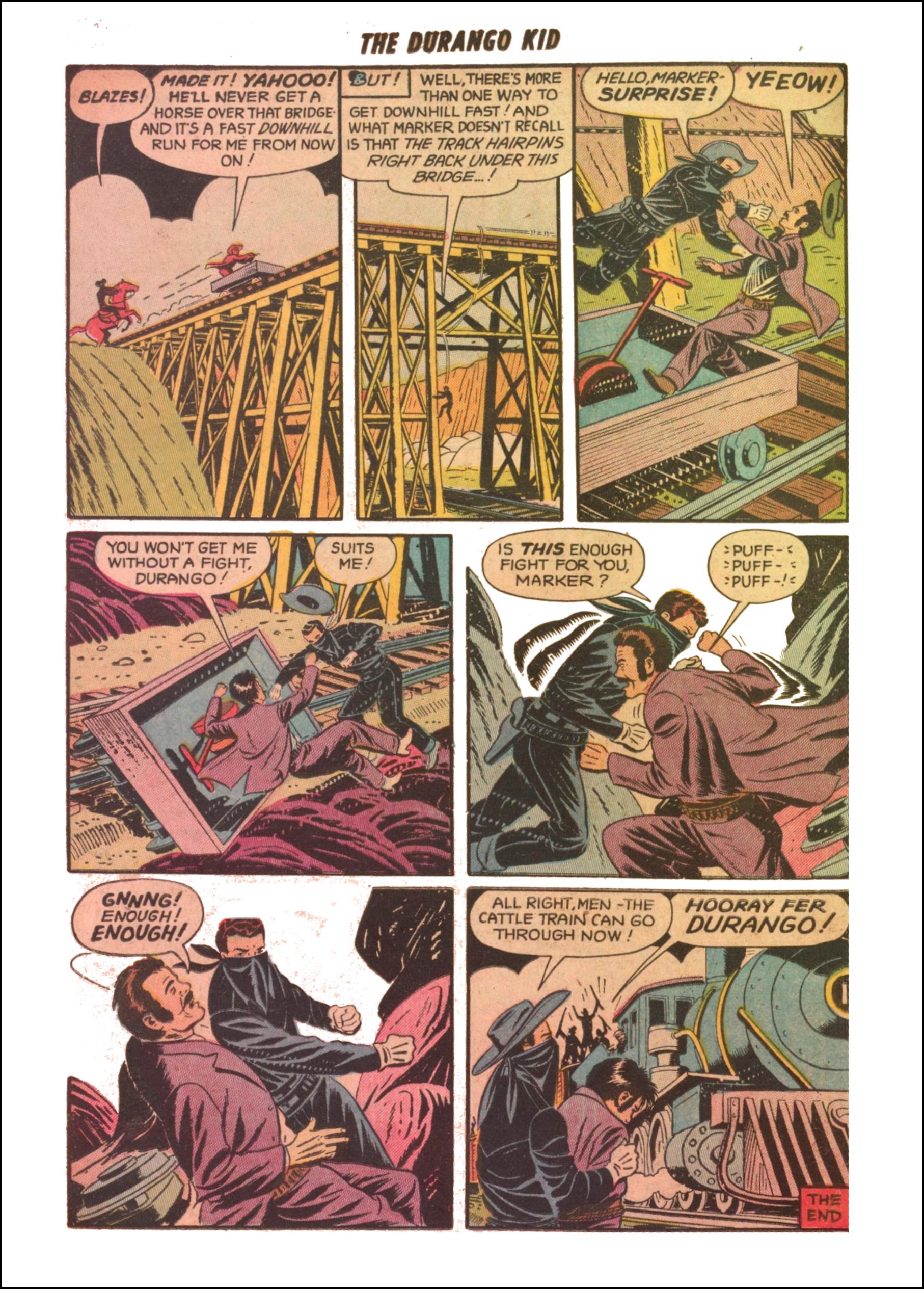 Read online Charles Starrett as The Durango Kid comic -  Issue #21 - 24