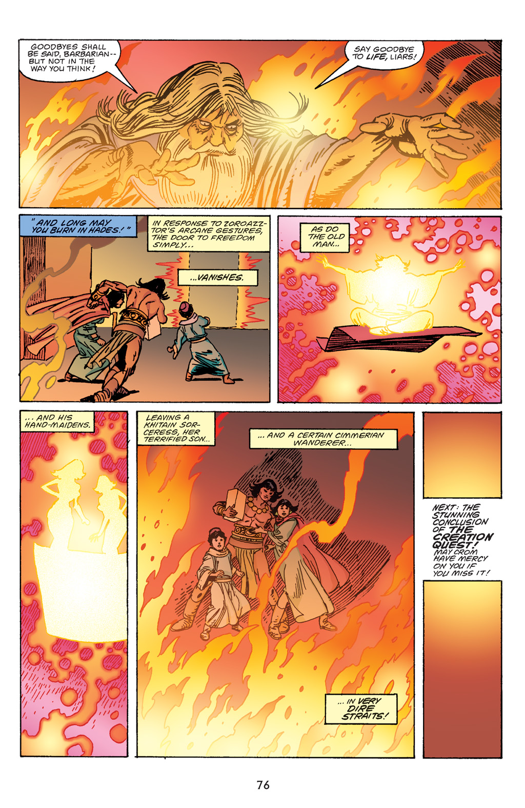 Read online The Chronicles of Conan comic -  Issue # TPB 17 (Part 1) - 76