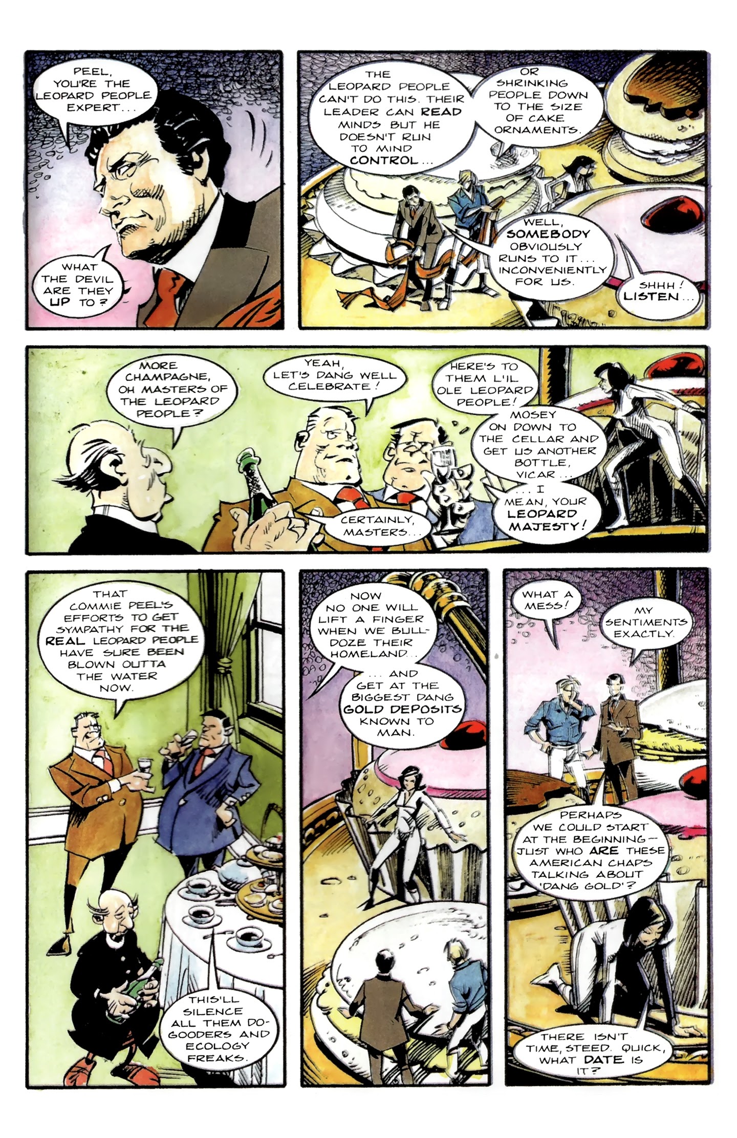 Read online Steed and Mrs. Peel (2012) comic -  Issue #6 - 20