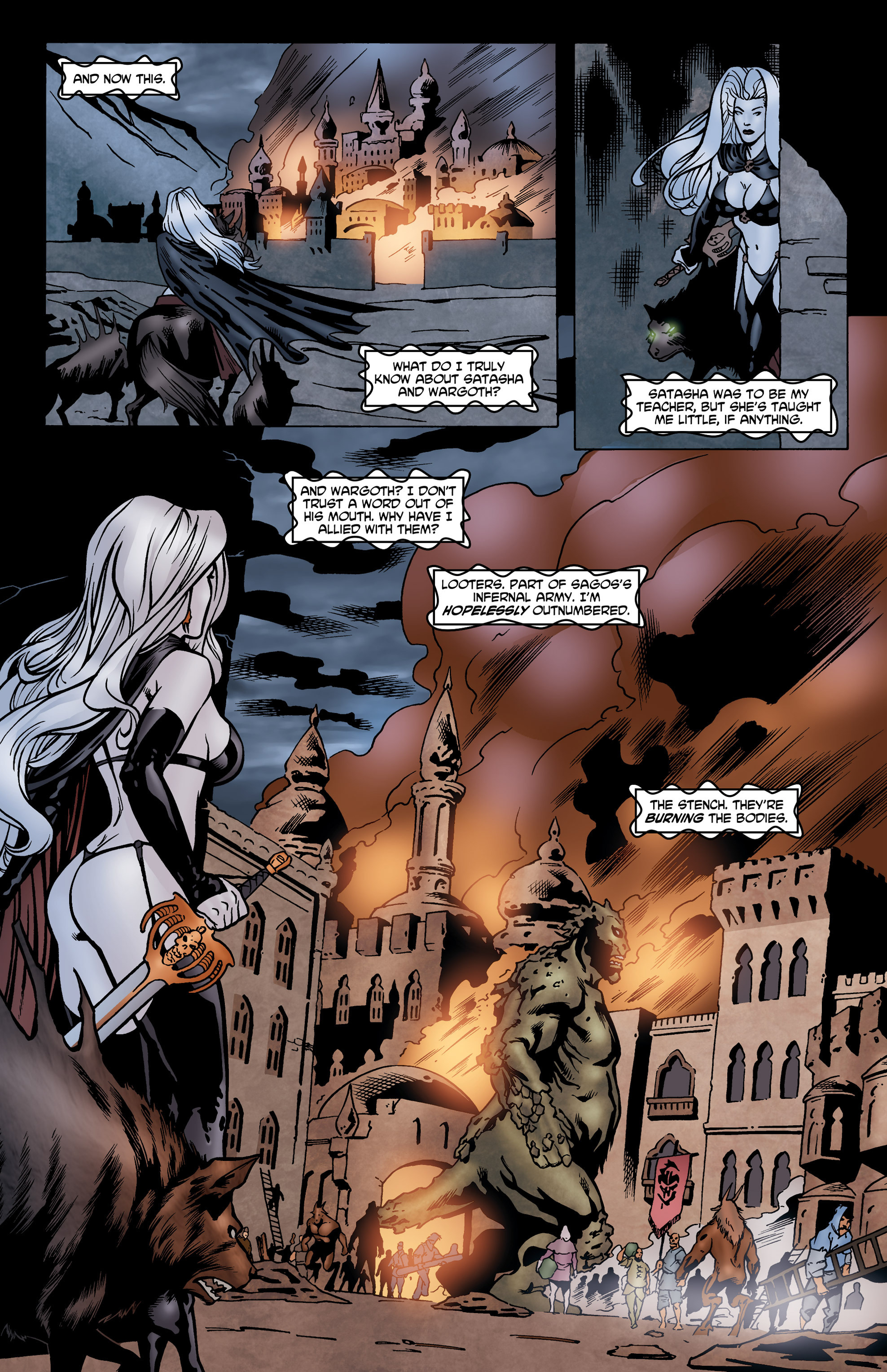 Read online Lady Death Origins comic -  Issue #9 - 14