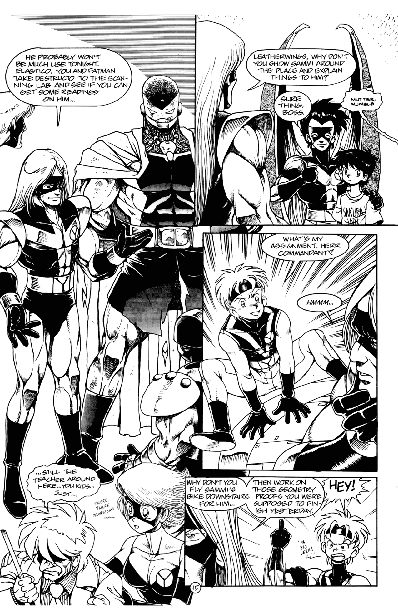 Read online Ninja High School (1986) comic -  Issue #41 - 17