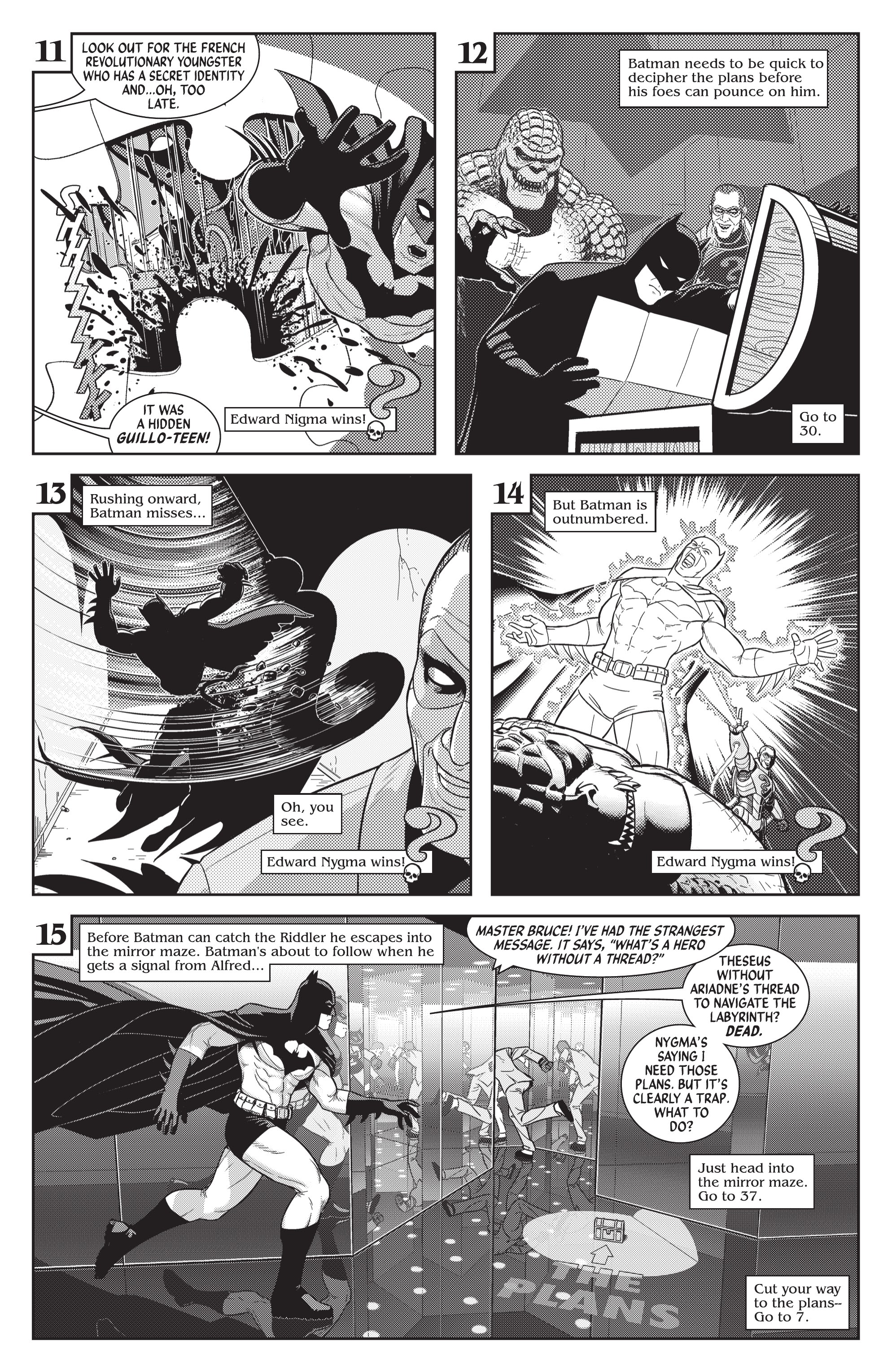 Read online Batman Black & White comic -  Issue #5 - 35