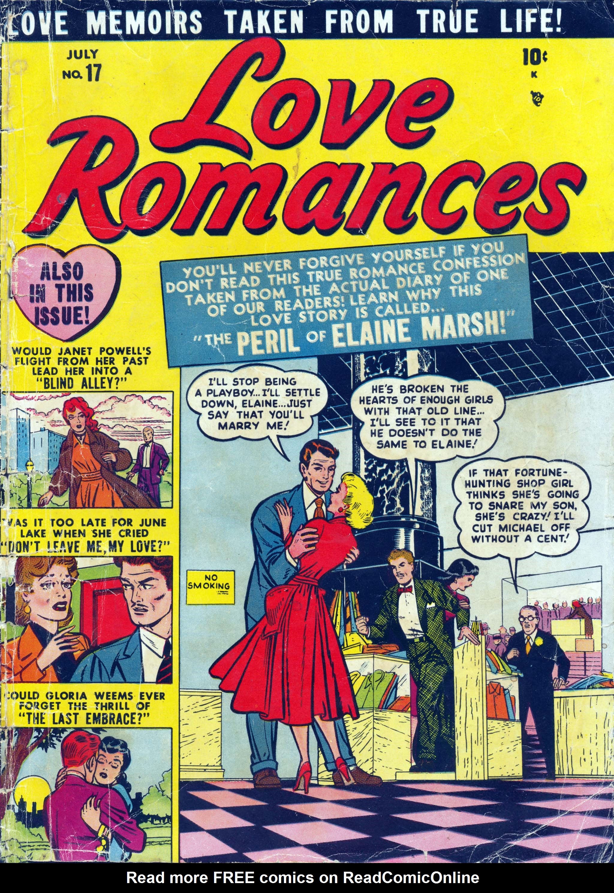 Read online Love Romances comic -  Issue #17 - 1